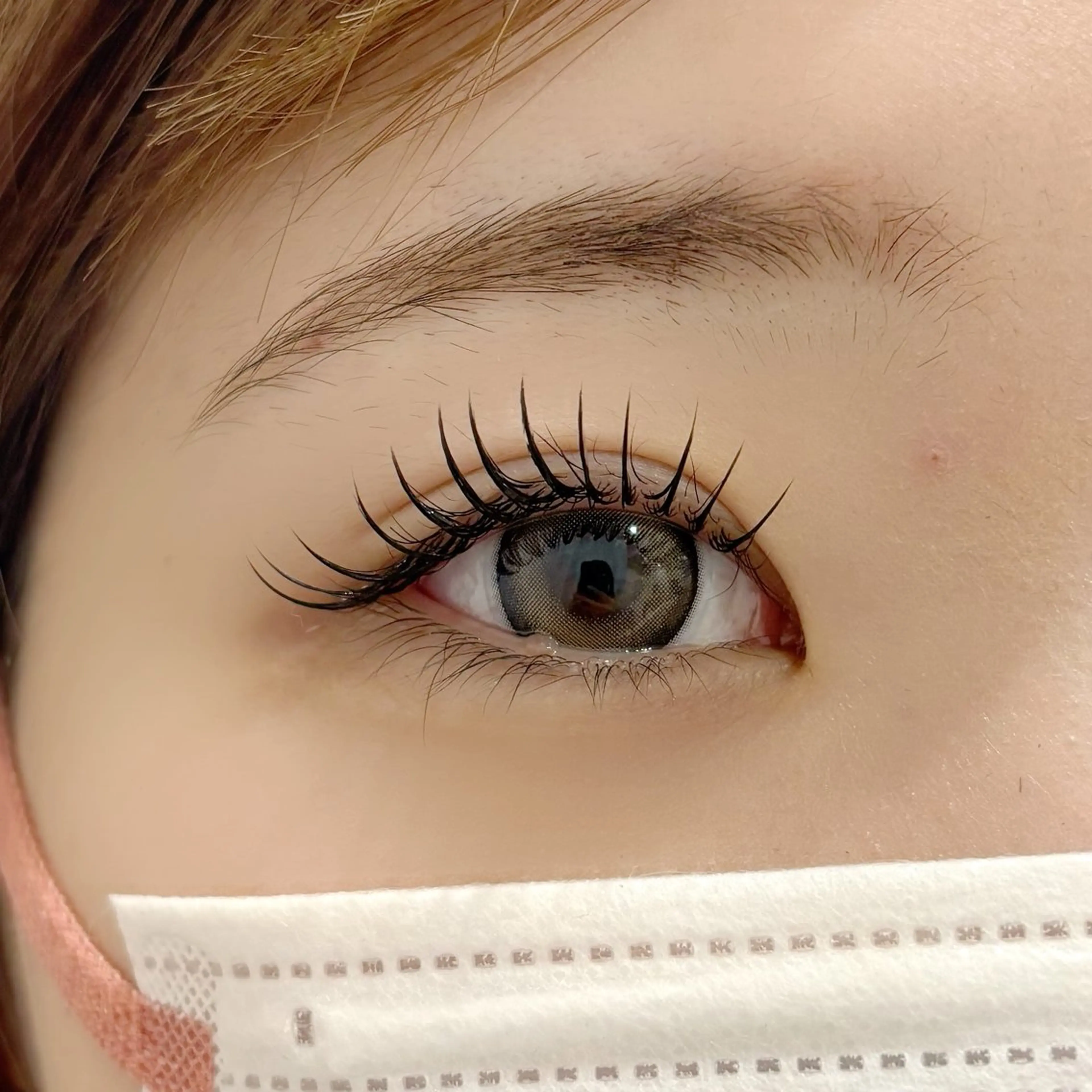フラットラッシュ120本まで付け放題🩷コーティング･アイシャンプー付きの写真