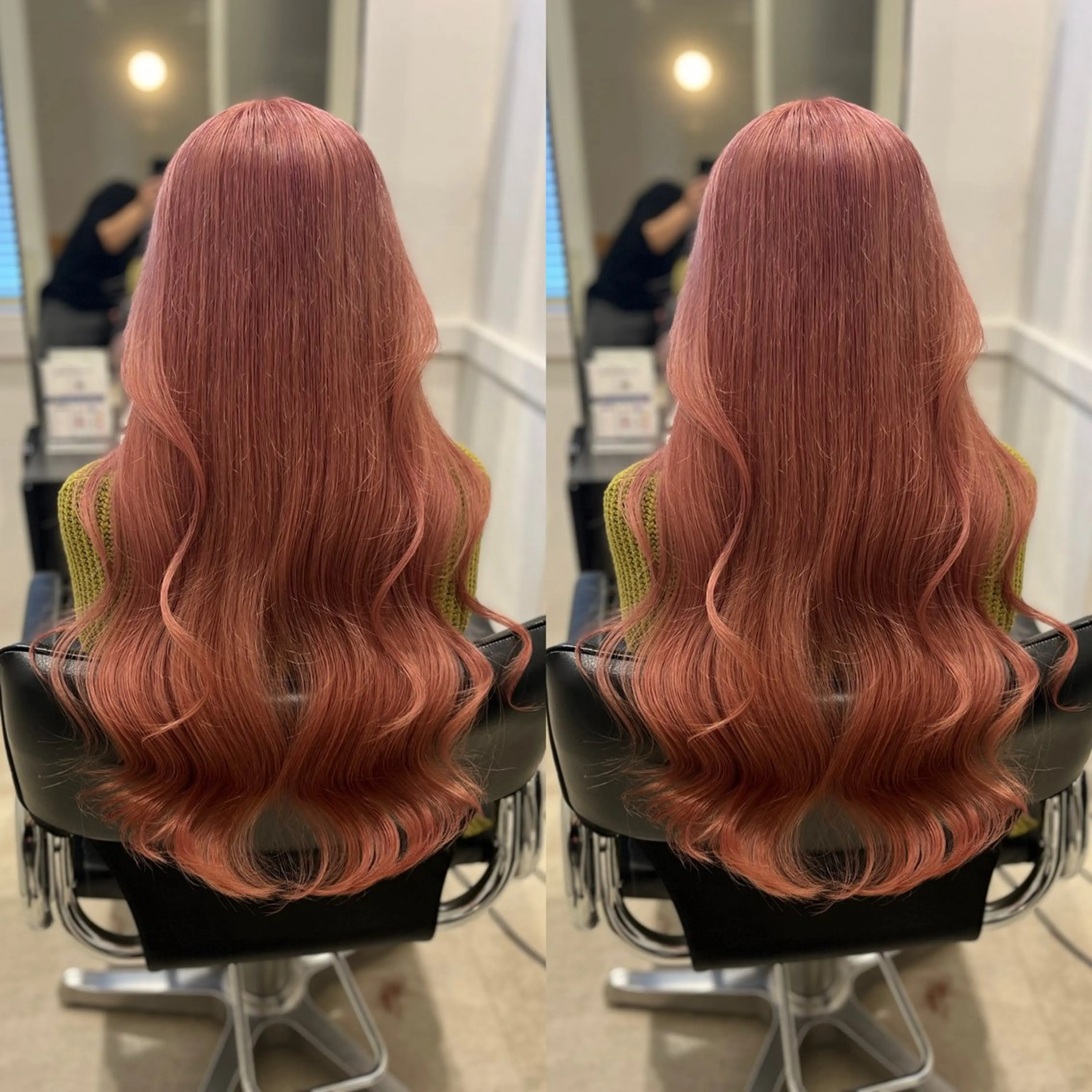 【ダブルカラー💛】カット+ブリーチ+フルカラー+ RELAVEIL TR ※カット無しの場合-¥3300の写真