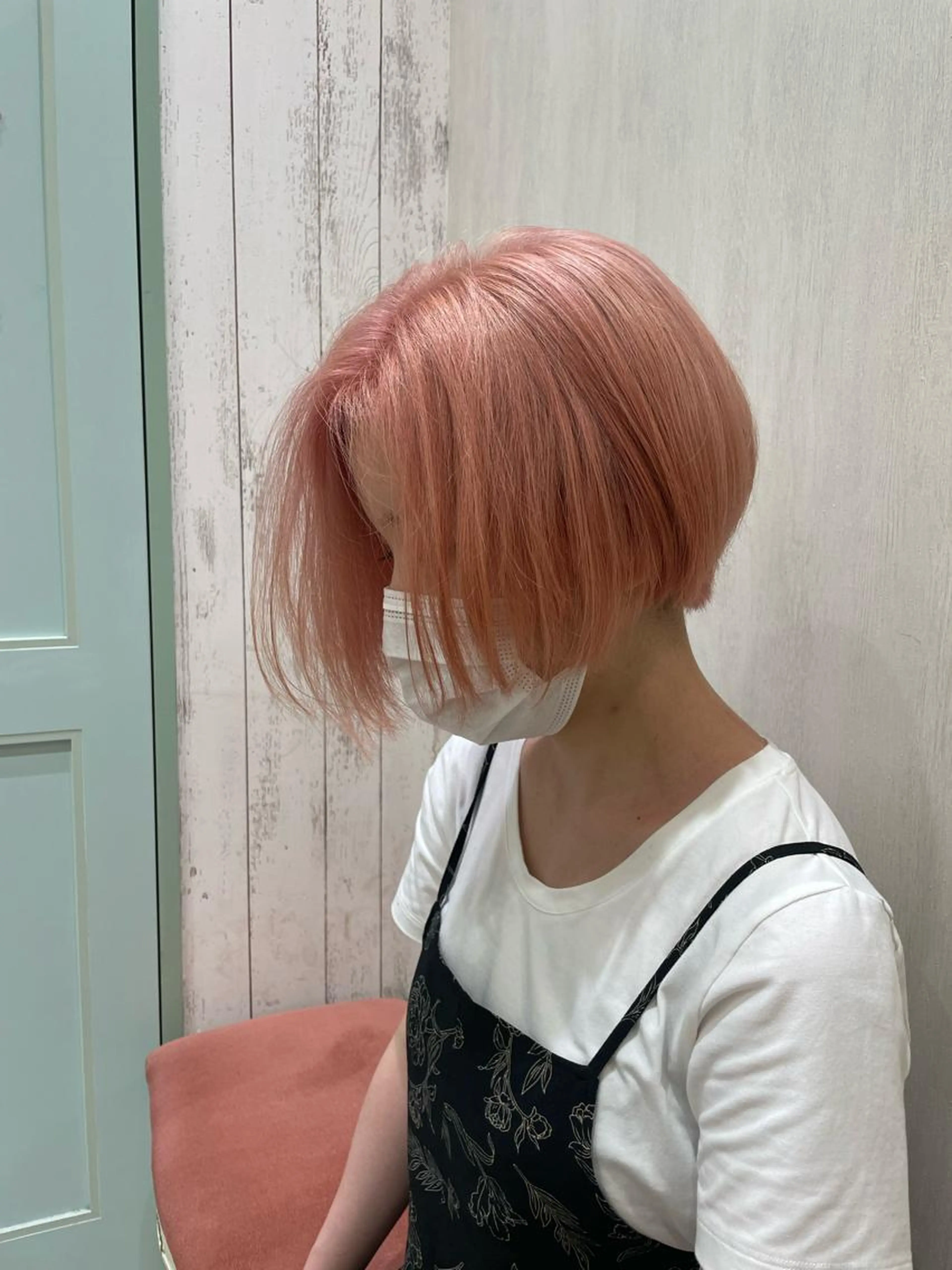 💛【こだわりの】ブリーチオンカラー🩷の写真