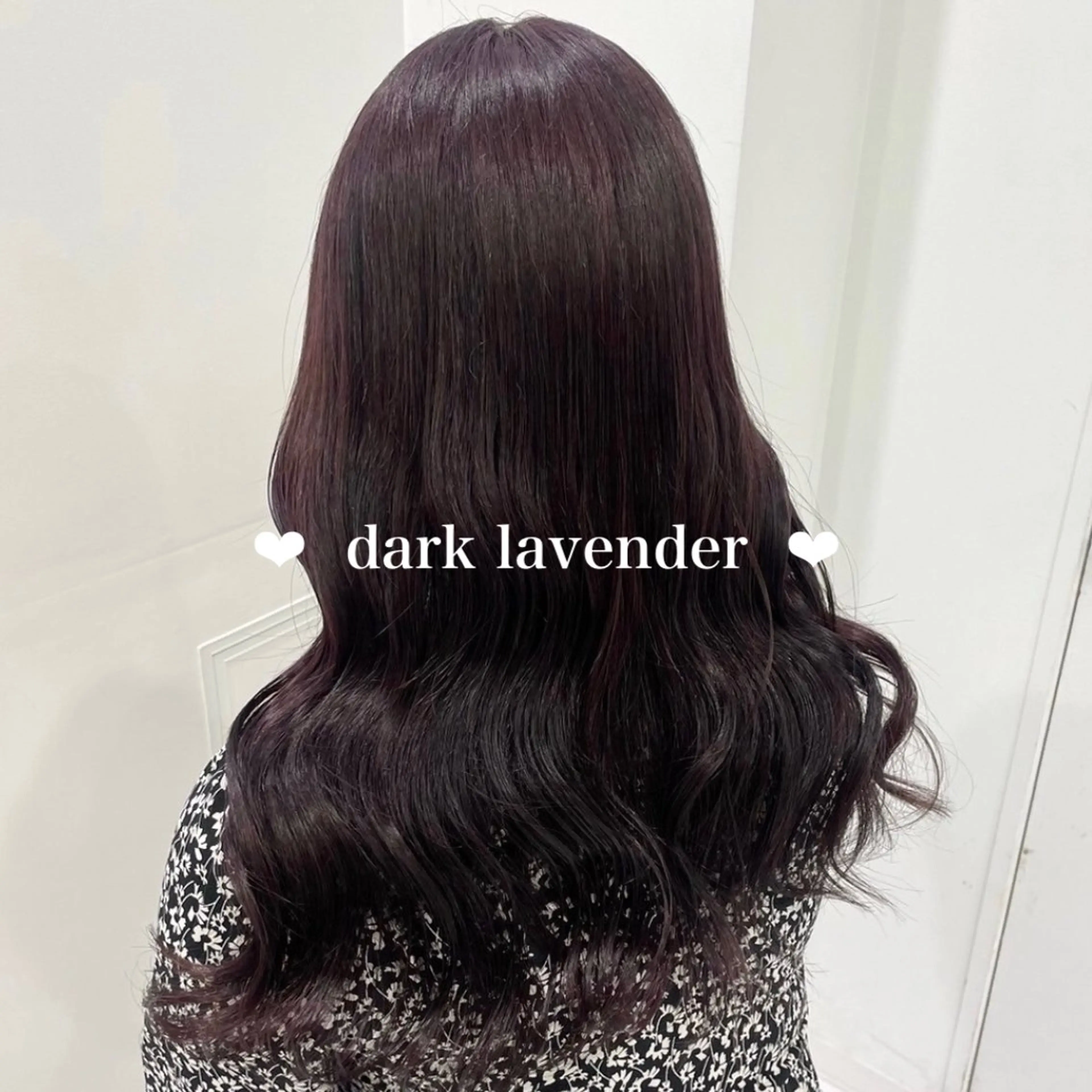 セミロング カラー モテ艶韓国ヘア 🤍りんのヘアスタイル