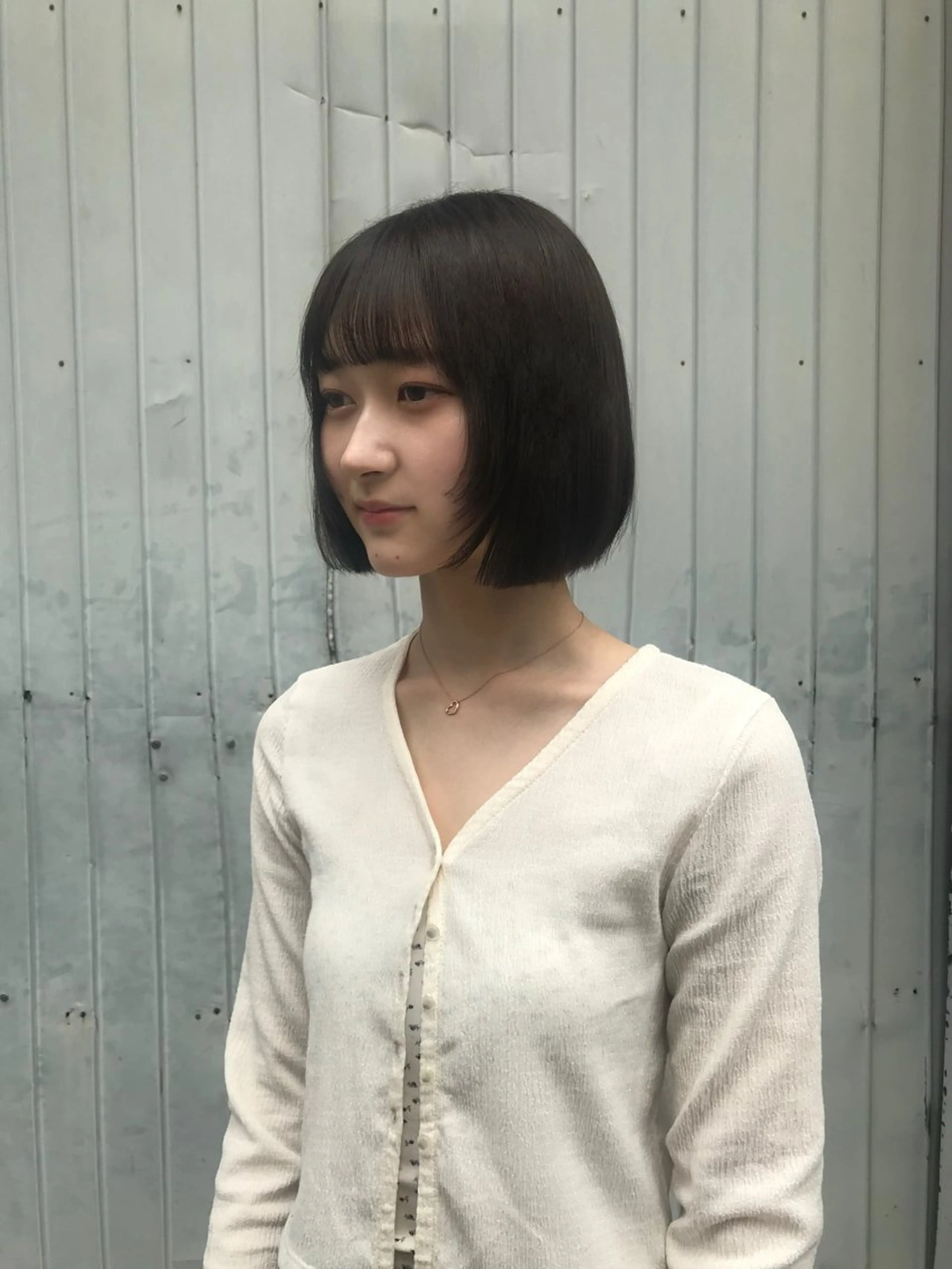 ショート ボブ 武石 優愛のヘアスタイル