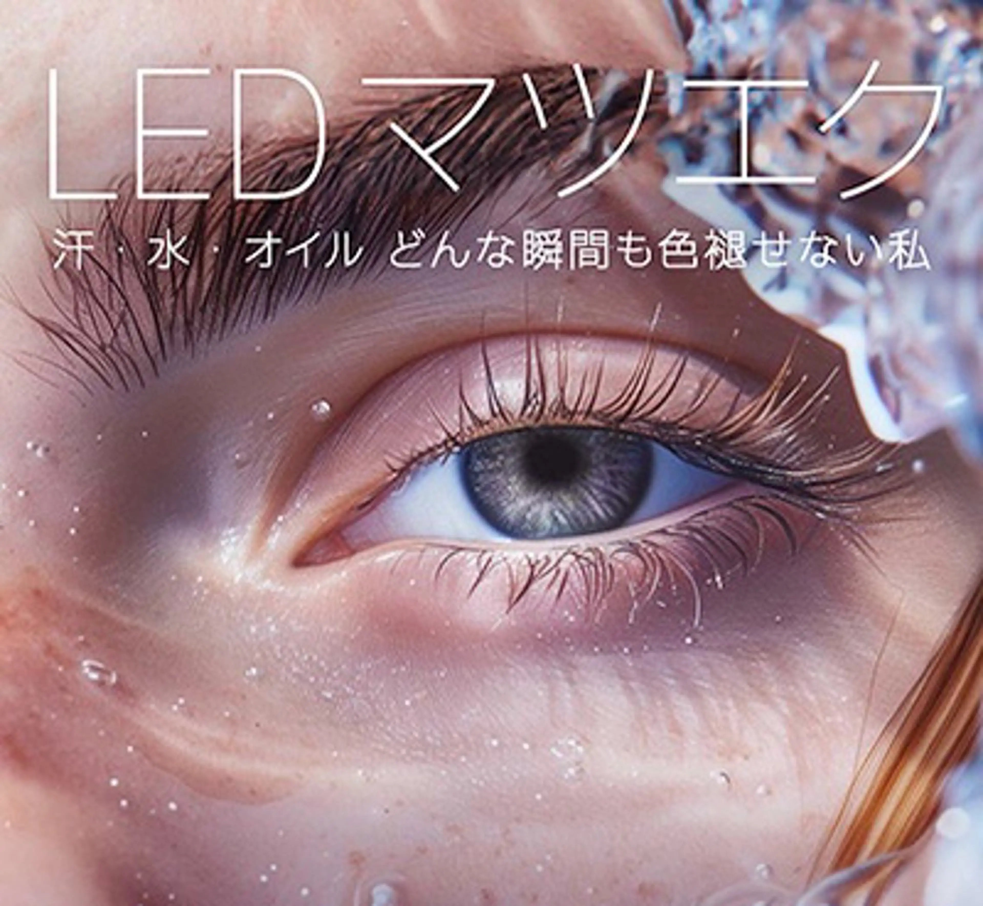 高持続◎💎LEDマツエク💎フラットラッシュ80本の写真