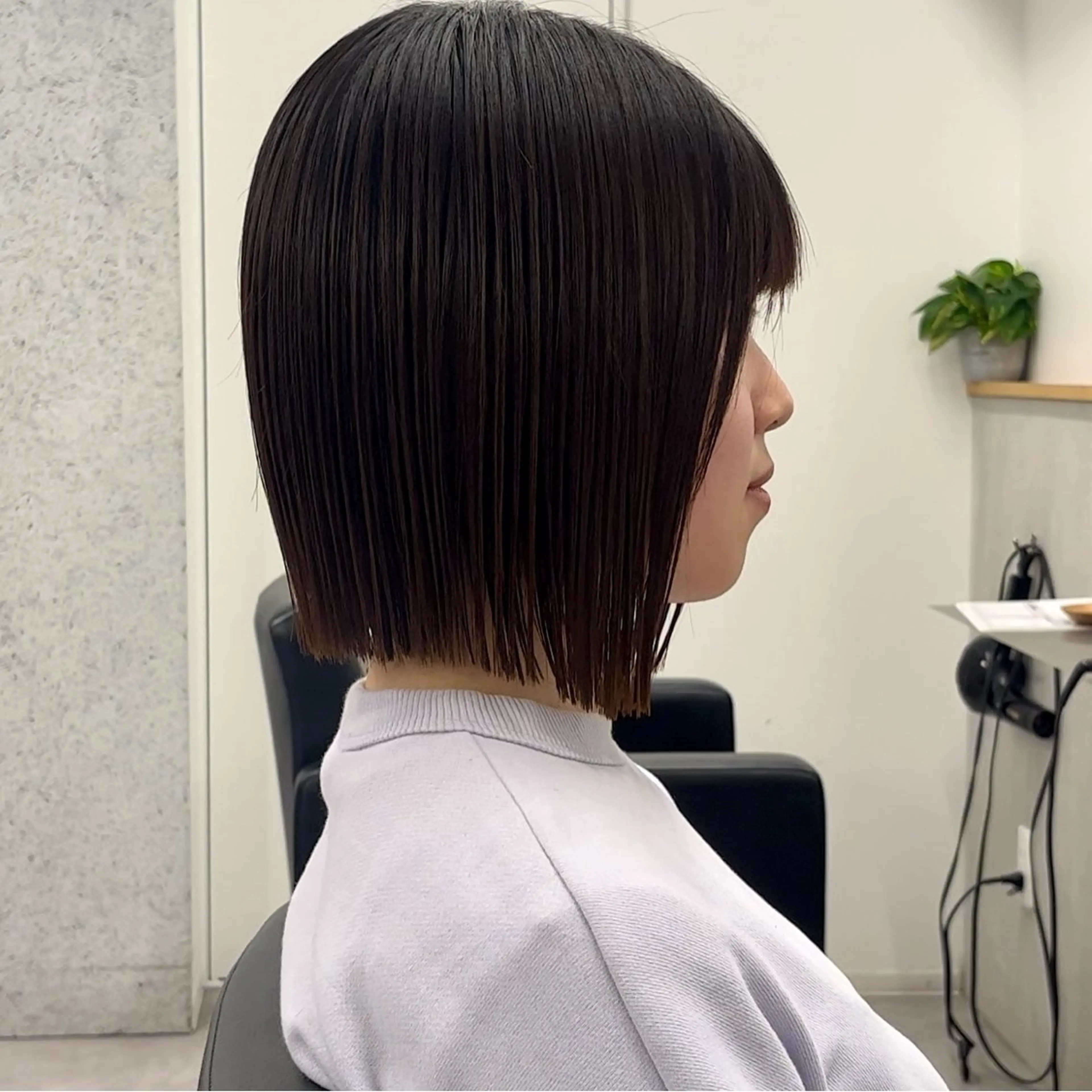 ショート カット 縮毛矯正 トリートメント Laff新宿所属・髪質改善/縮毛矯正/ ボブ/新宿/伊藤豊のヘアスタイル