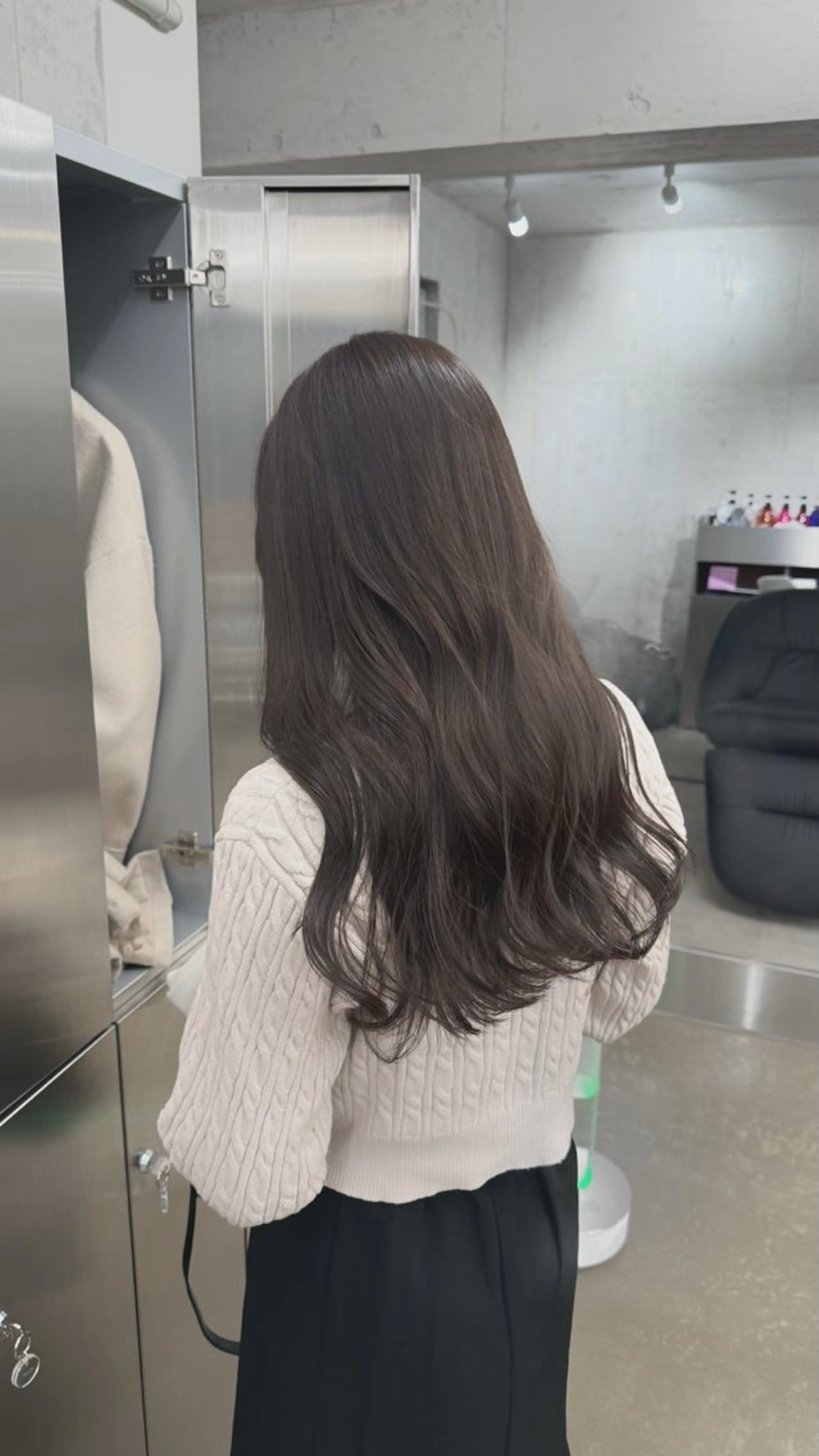 ロング カラー 透明感カラー グレージュ カット ヘアカラー トリートメント ヘッドスパ ヘアセット 高橋大樹/グレージュ /ベージュ/美髪のヘアスタイル