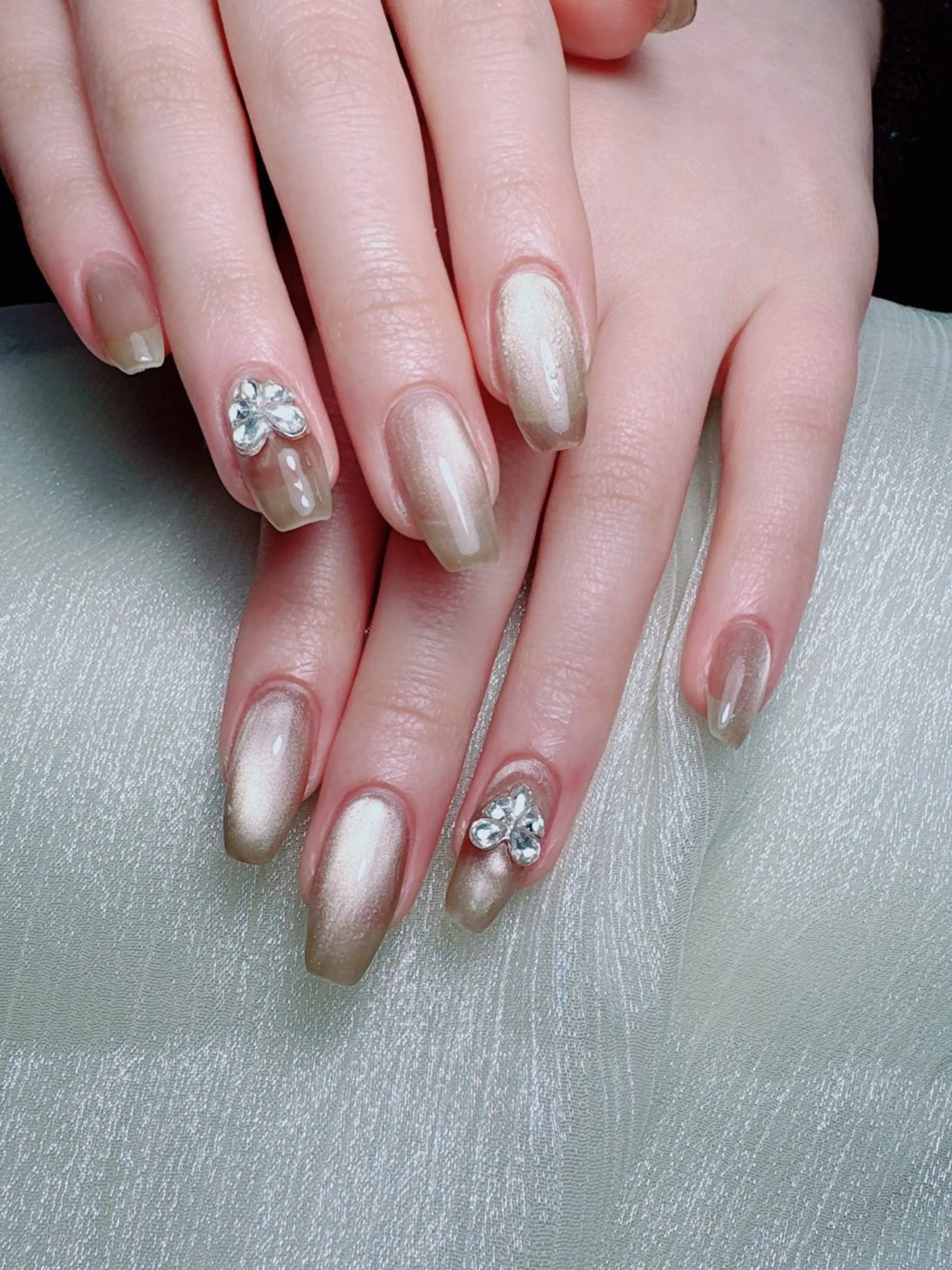 ネイル ハンドネイル Yuxi Beauty salon 【ユーシィー ビューティ サロン】所属・ユーシーネイルサロン 池田公園店のネイルデザイン