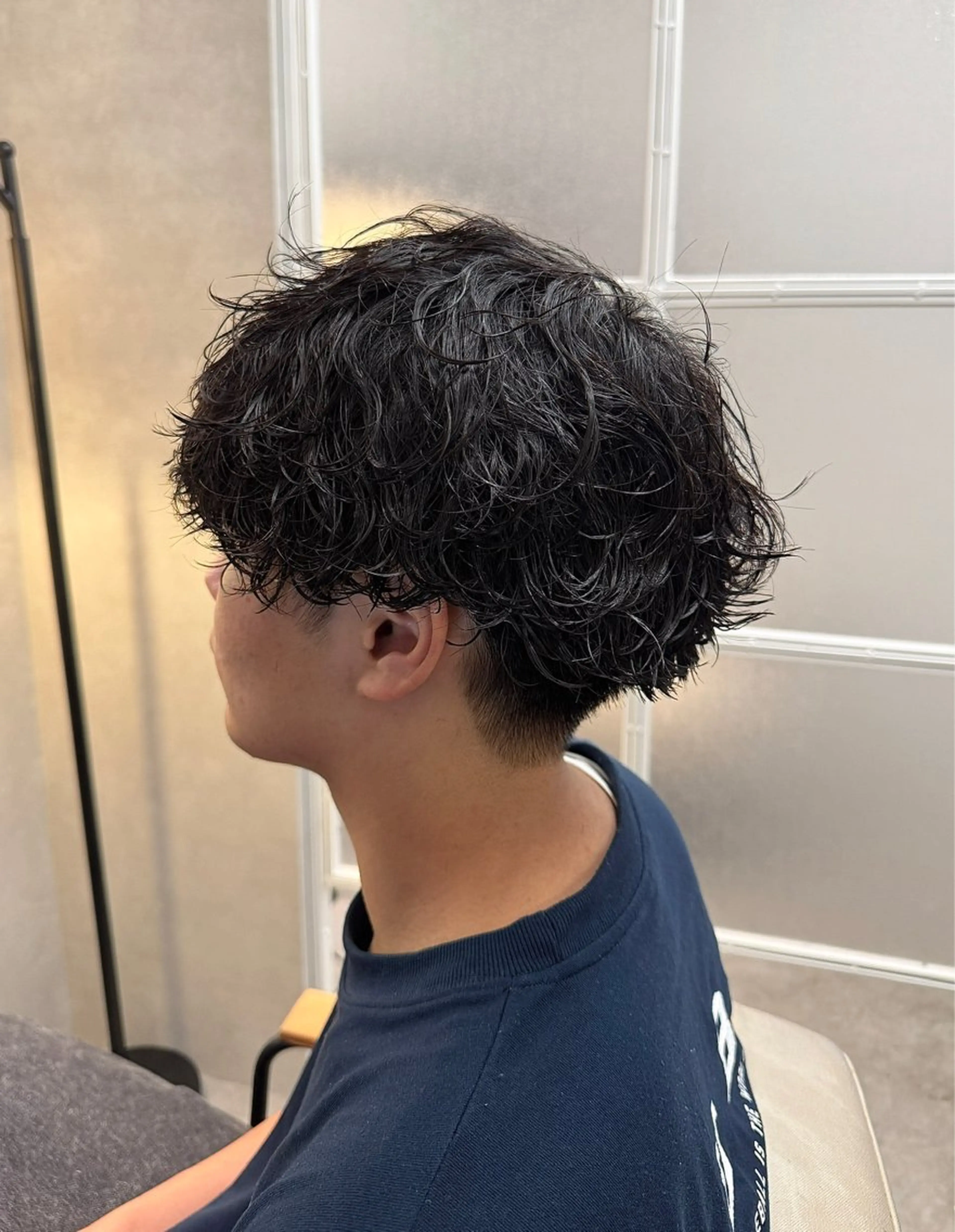 似合わせカット+パーマの写真