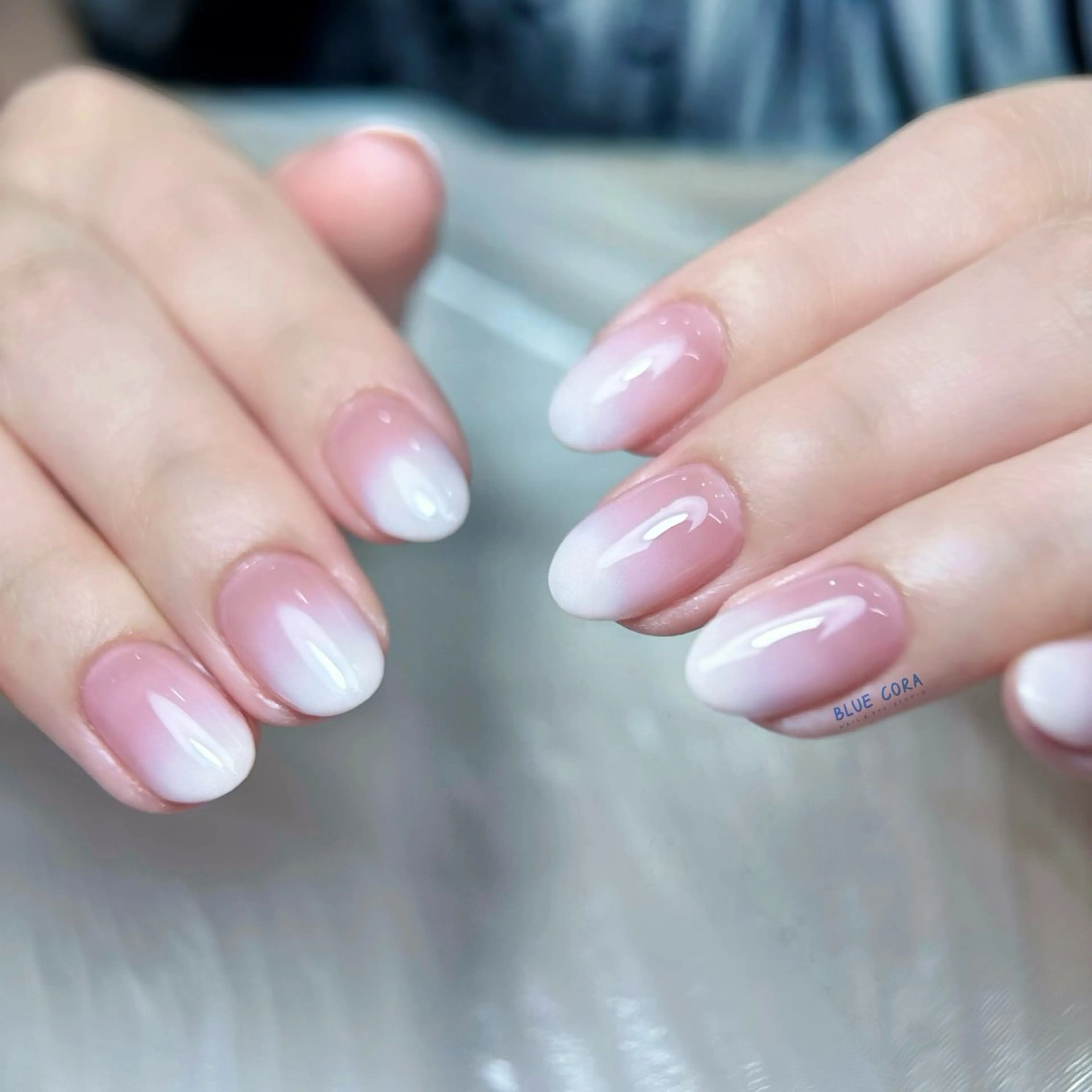 ネイル クリアネイル ハンドネイル ハンドケア BLUE CORA所属・BLUE CORAのネイルデザイン