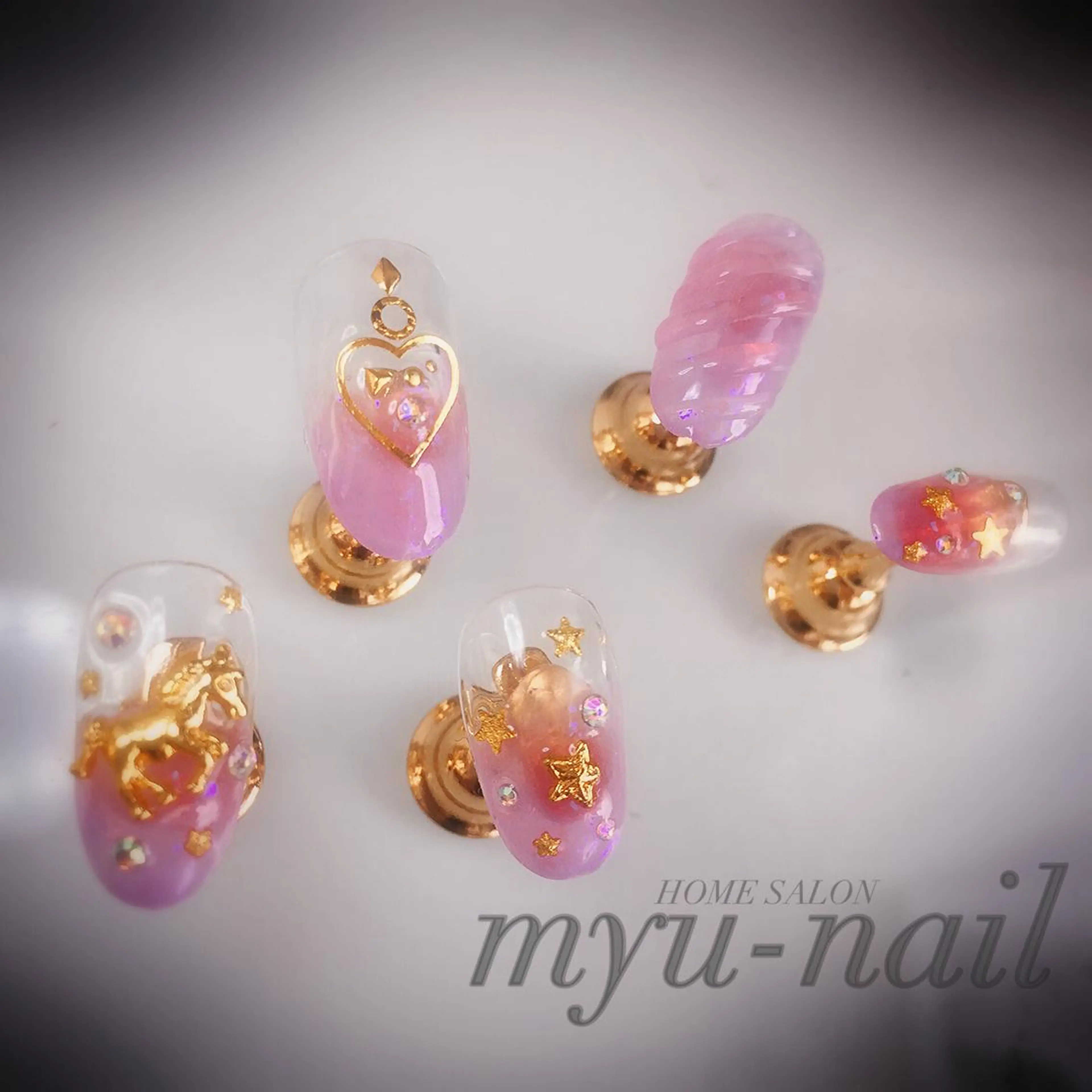 ネイル ホームサロン myu-nailのネイルデザイン