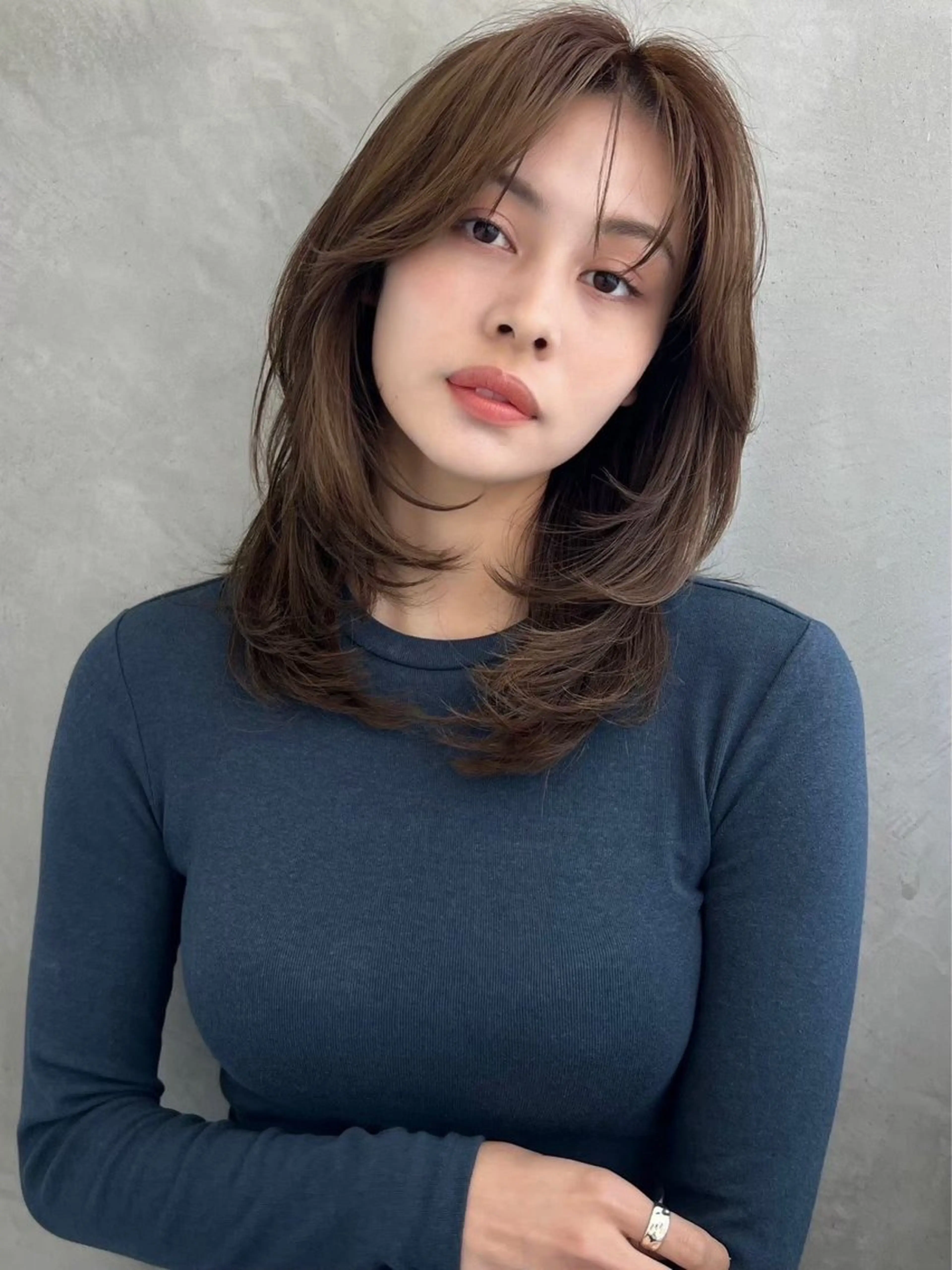 ミディアム SOYON 岡山店所属・SOYON岡山/ 店長/NAOKIのヘアスタイル