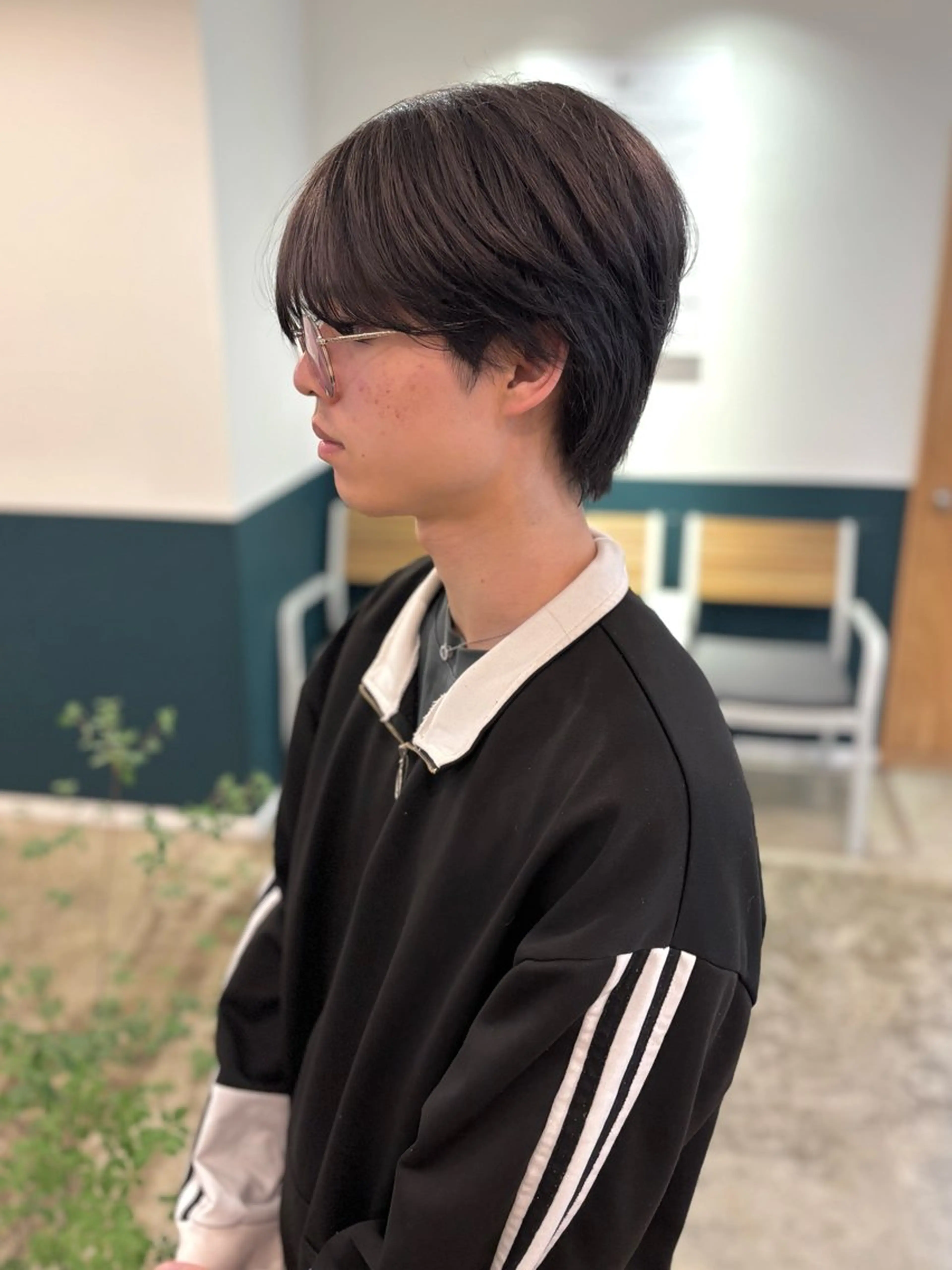 🚙メンズカット×ブリーチ無しカラー🚙の写真