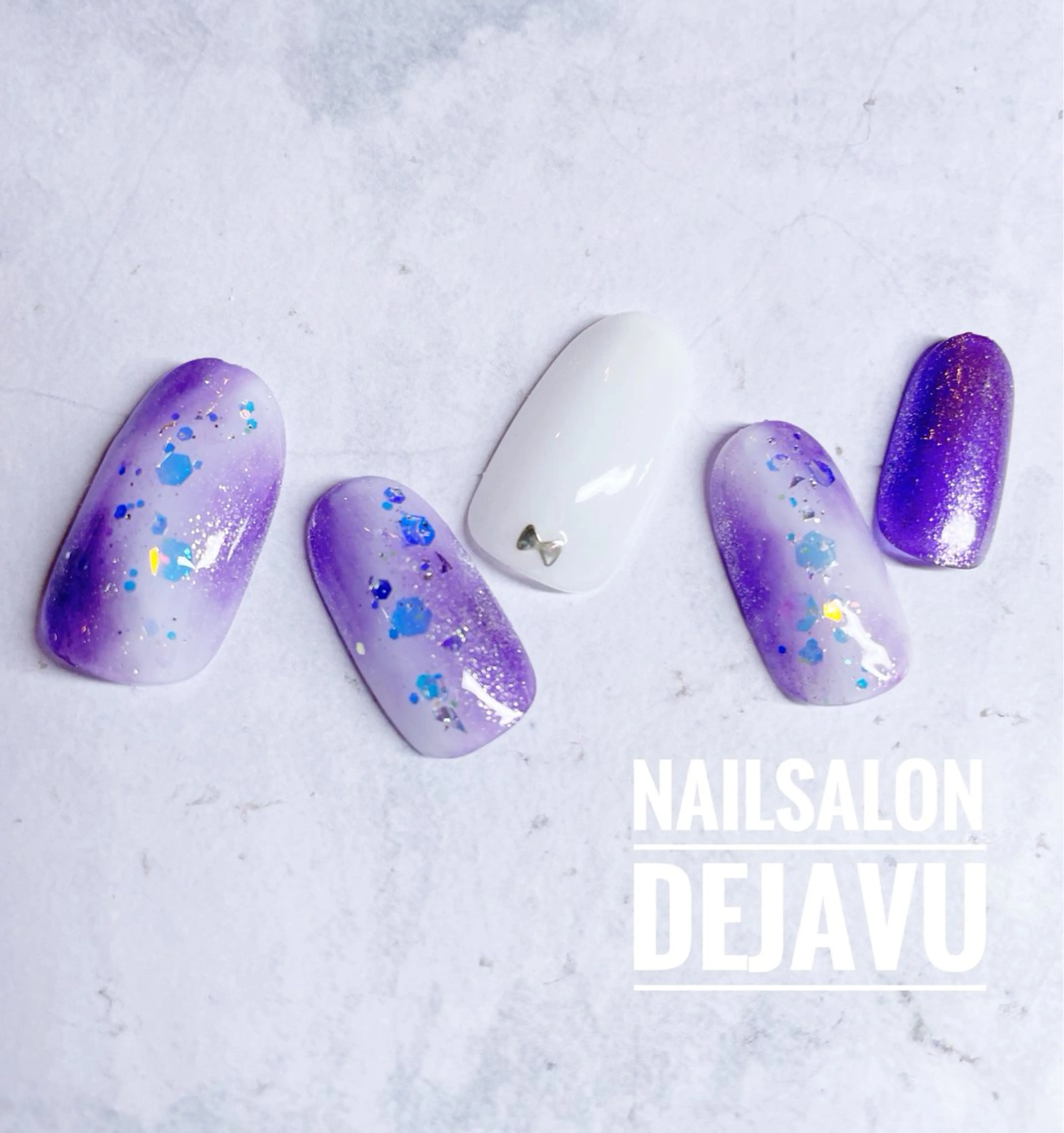ネイル 大理石ネイル(マーブル) ハンドネイル Dejavu所属・Nail salon Dejavu 🌿のネイルデザイン