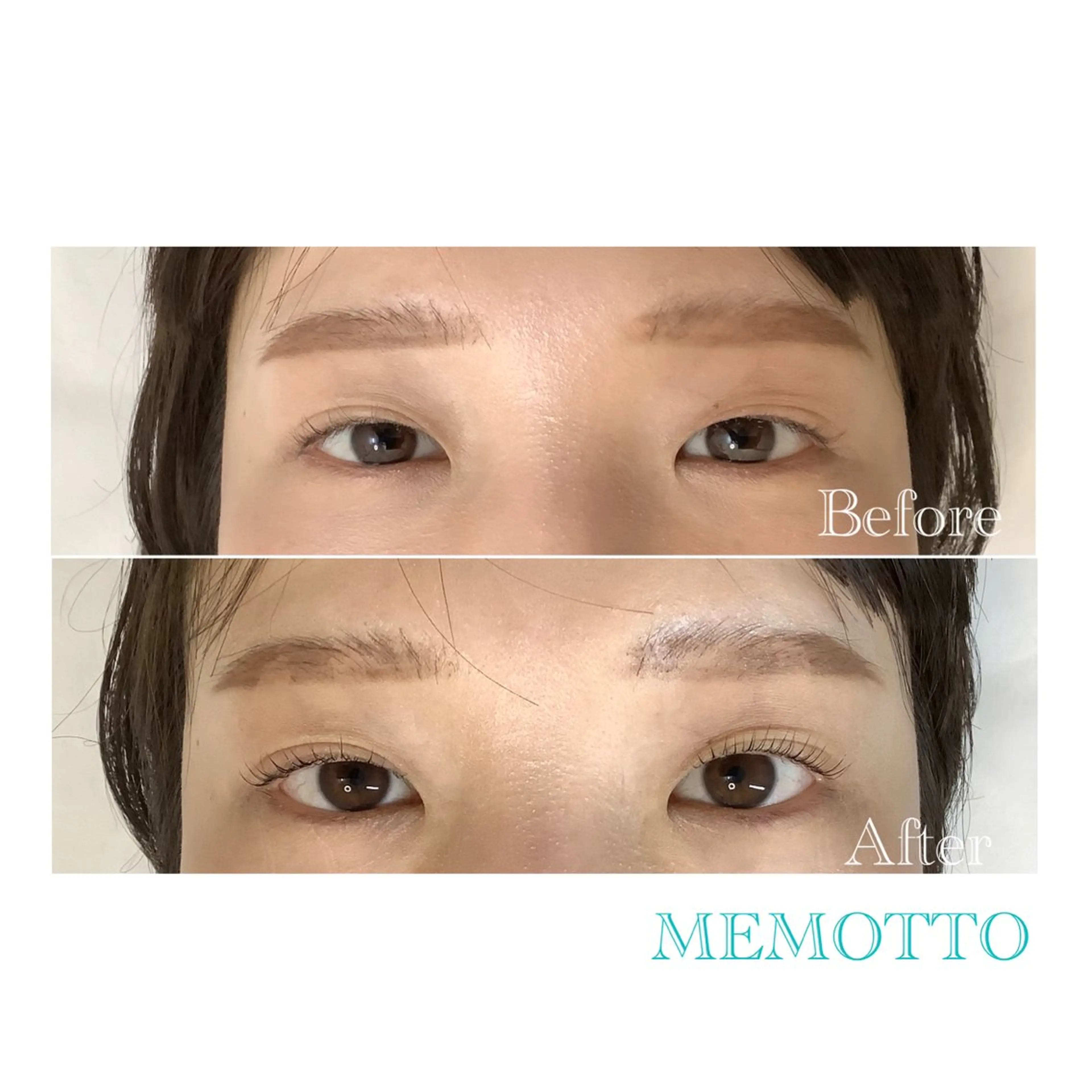 マツエク・マツパ 一重×まつ毛パーマ マツパ MEMOTTO CHIHIROのマツエク・マツパデザイン