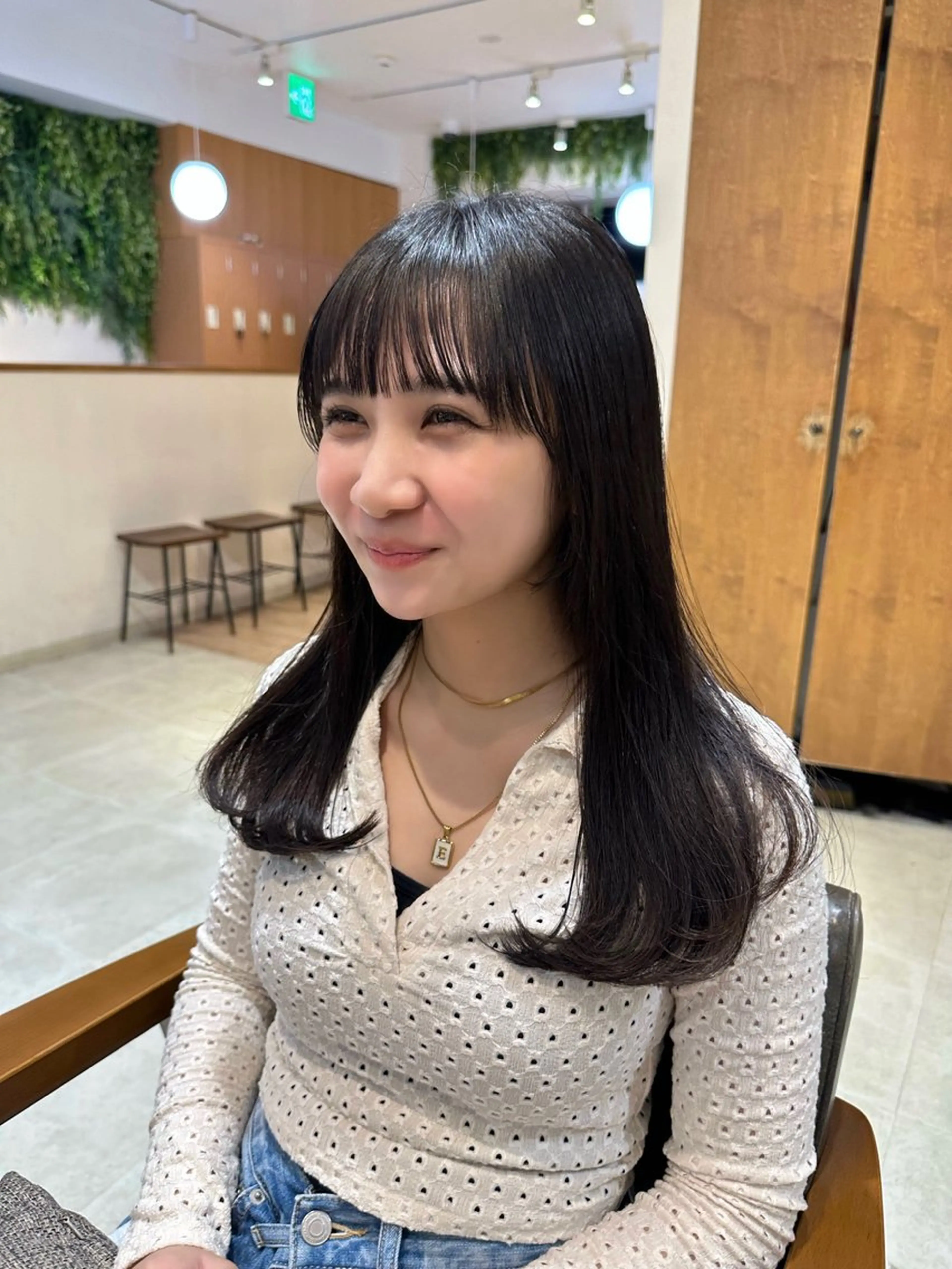 ロング レイヤーカット VIEW BLUE所属・レイヤー/顔まわり /亀戸錦糸町/なつきのヘアスタイル