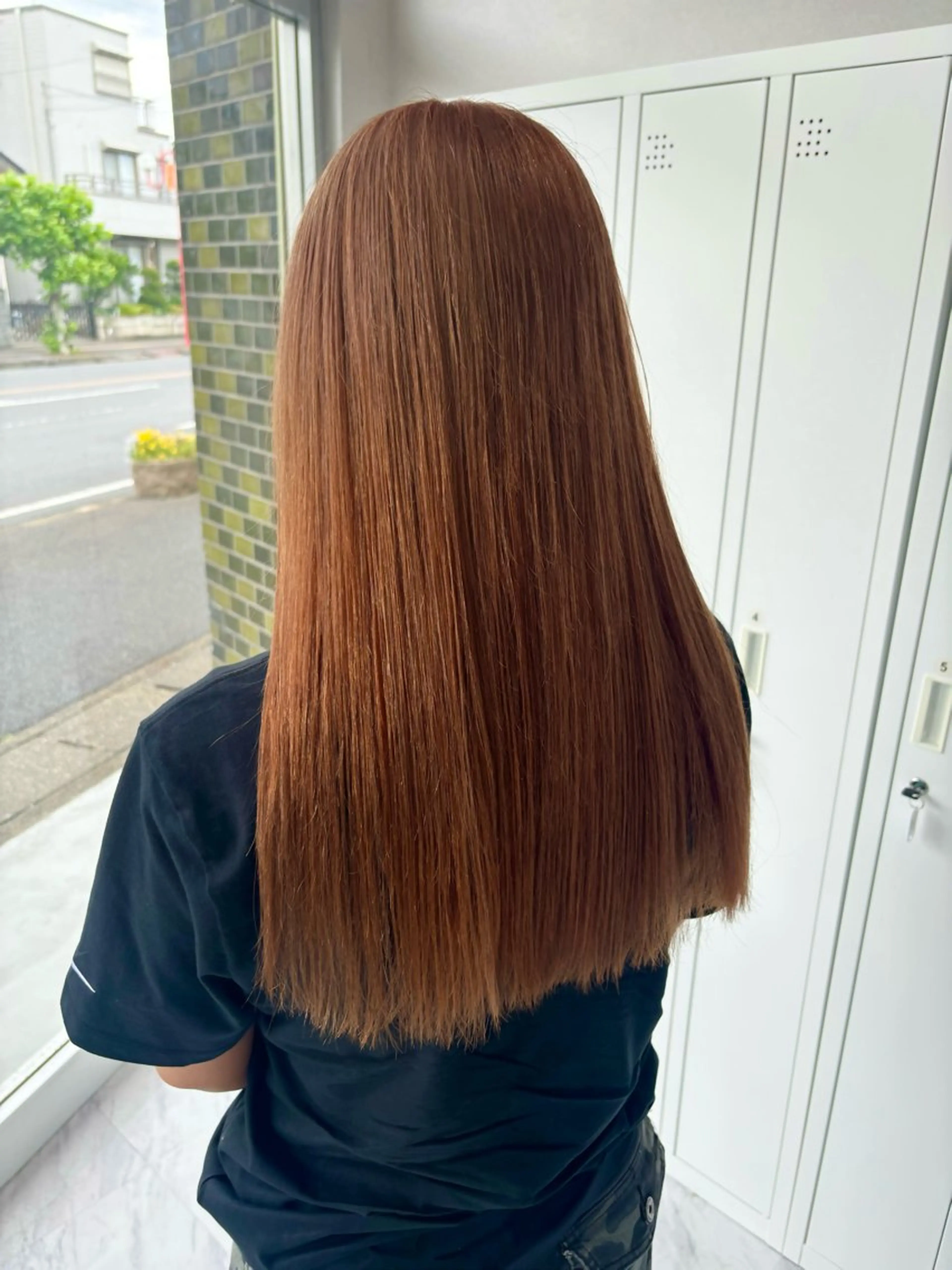 カラー ブロンド オレンジ 🫐ブルーラベンダー 髪質改善🫐/MEIのヘアスタイル