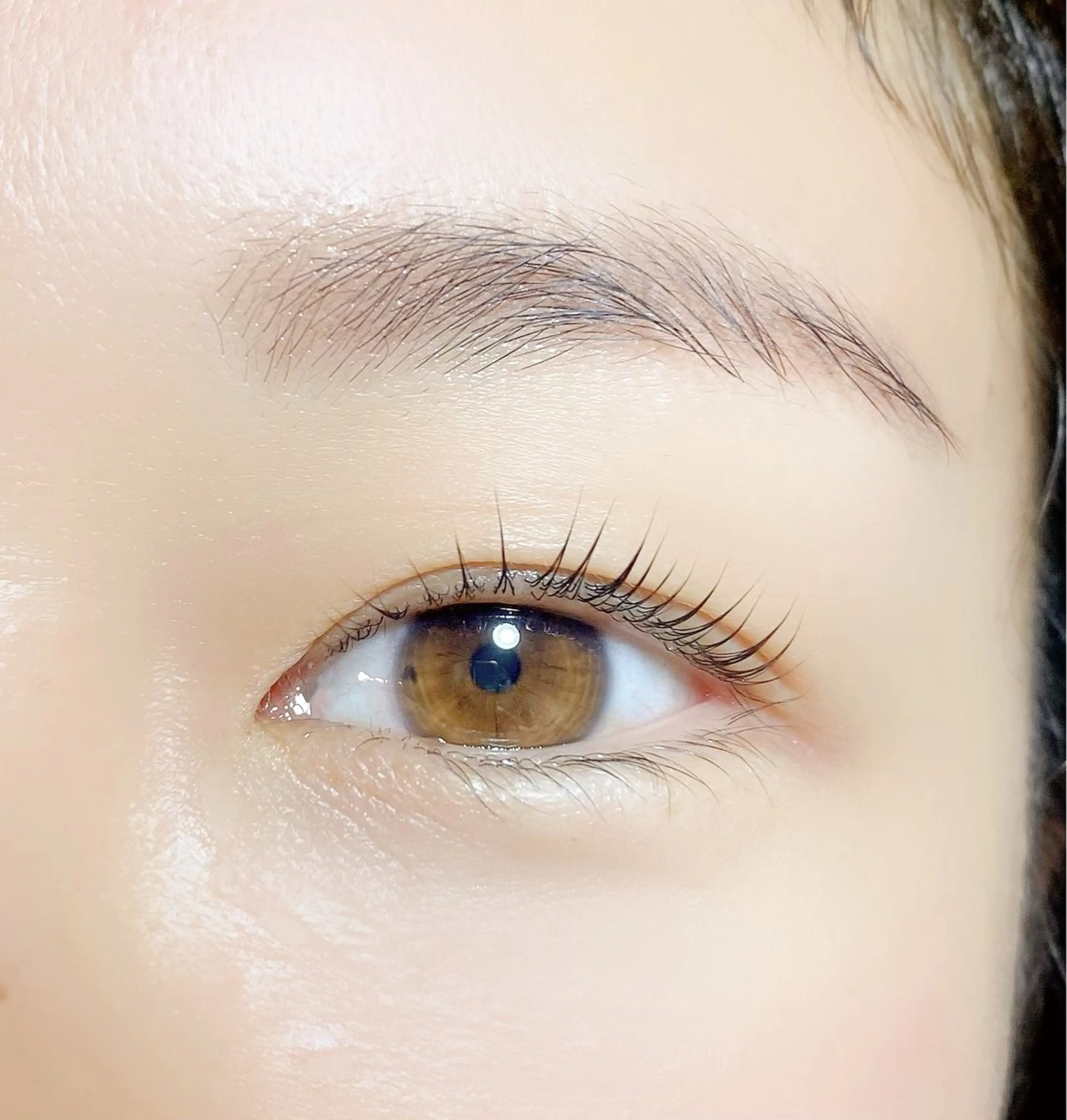 マツエク・マツパ パリジェンヌラッシュリフト 一重×まつ毛パーマ マツパ mångata 【モンガータ】茜のマツエク・マツパデザイン