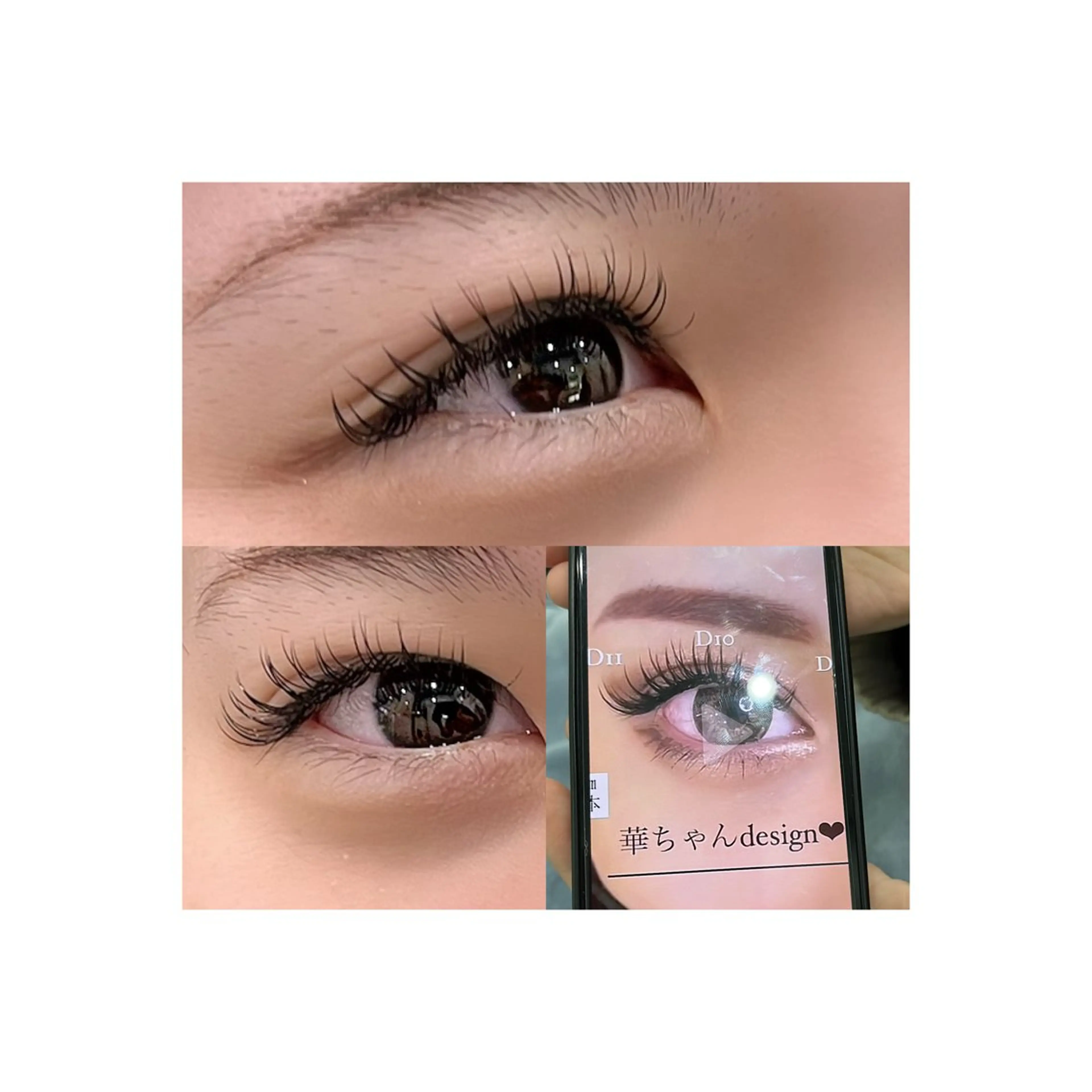 マツエク・マツパ Grace ナカニシのマツエク・マツパデザイン