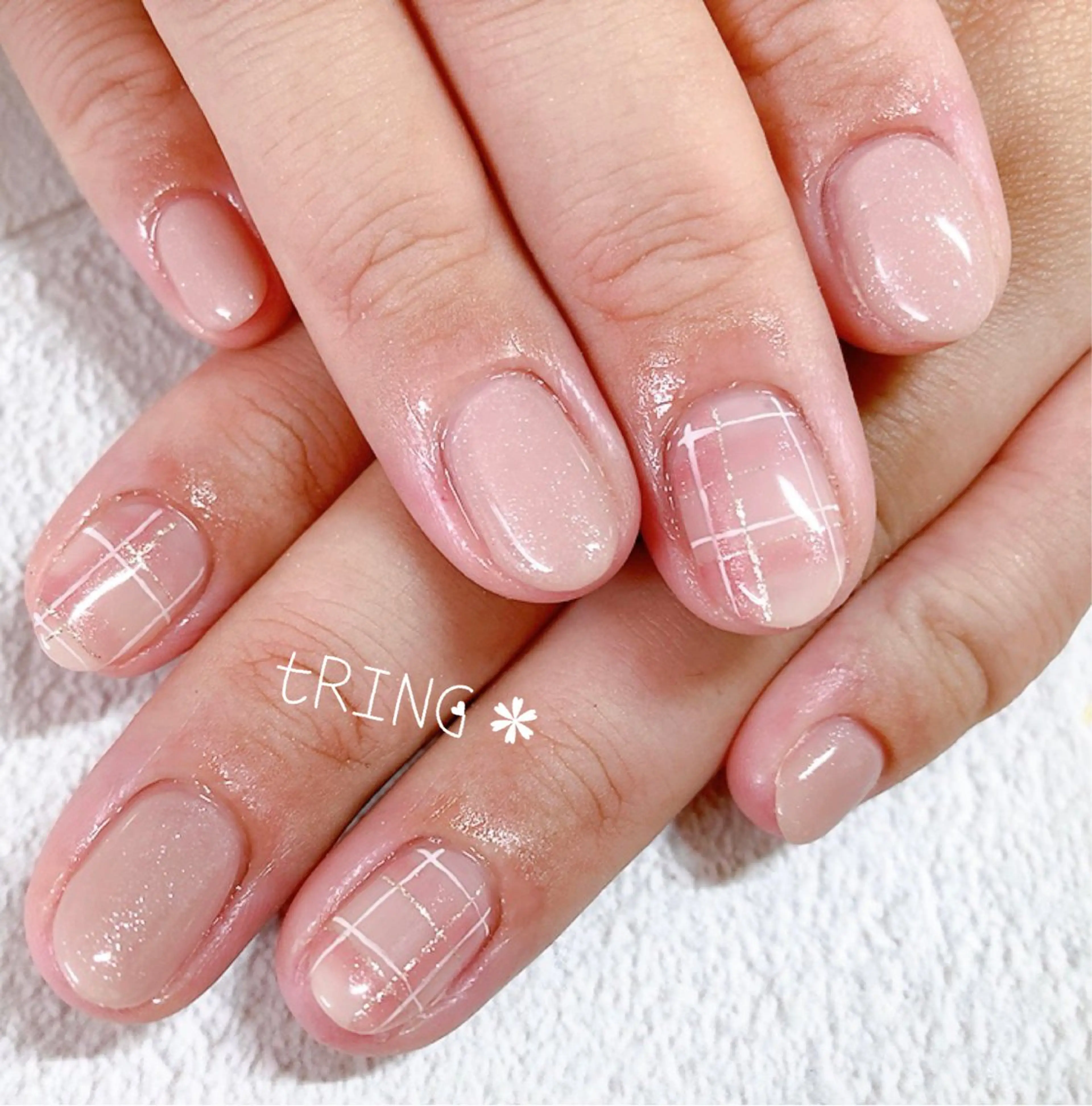 ネイル ハンドネイル tRING* しいの木台のネイルデザイン