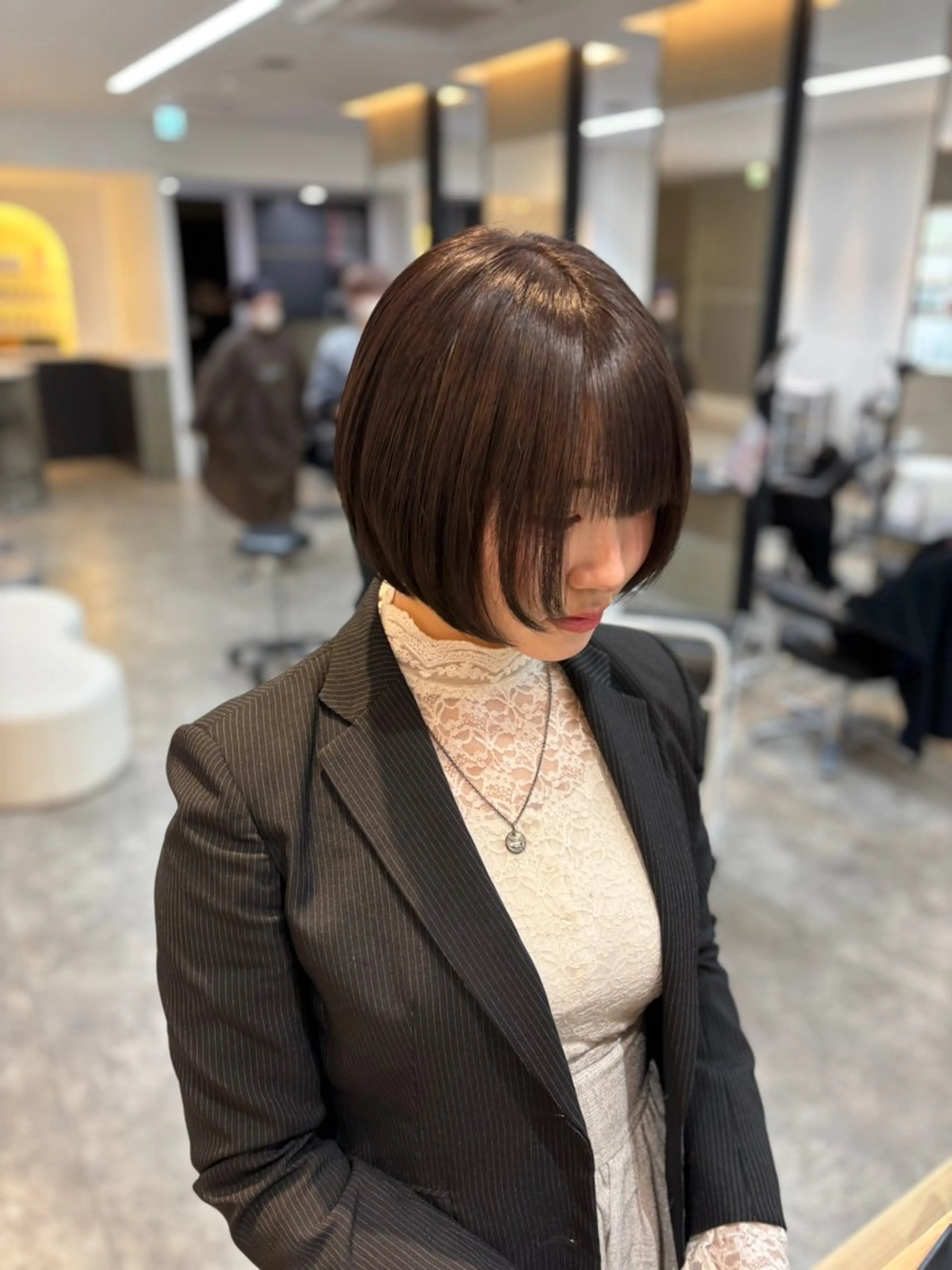 ショート 【無料カットモデル】 水山まさはる🌸のヘアスタイル