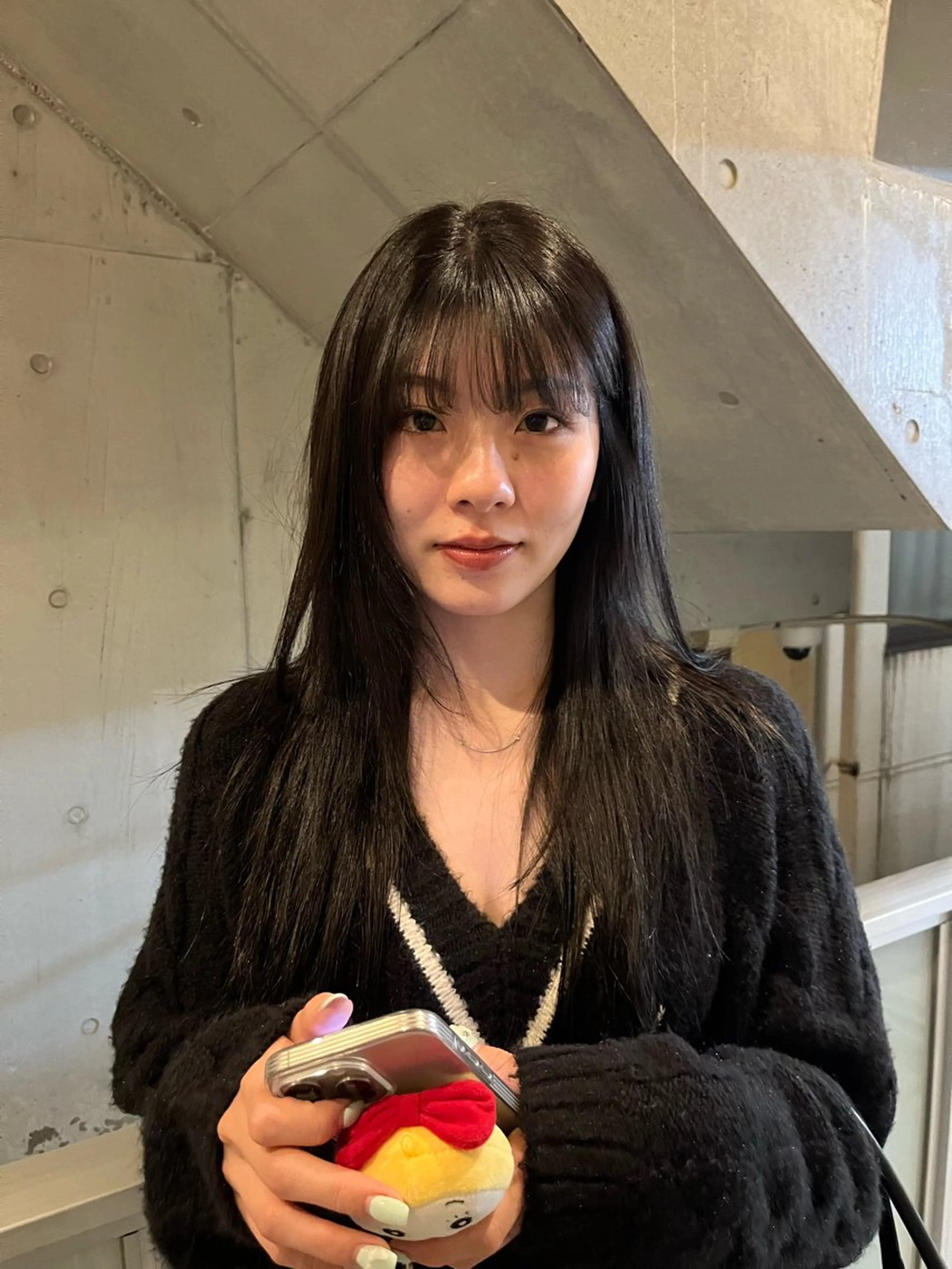 ロング ヘアカラー riko／ SYS by fitのヘアスタイル