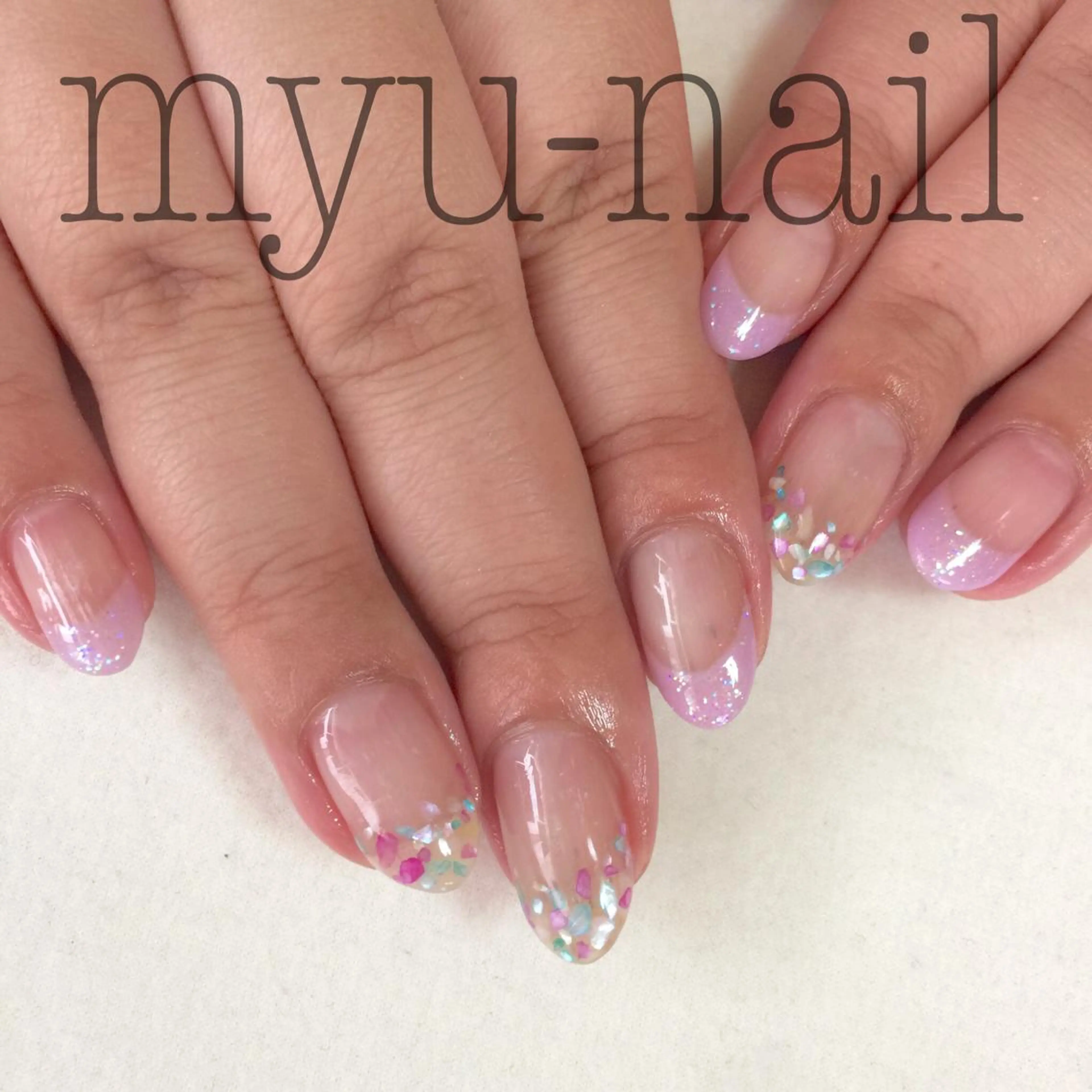 ネイル ハンドネイル ホームサロン myu-nailのネイルデザイン