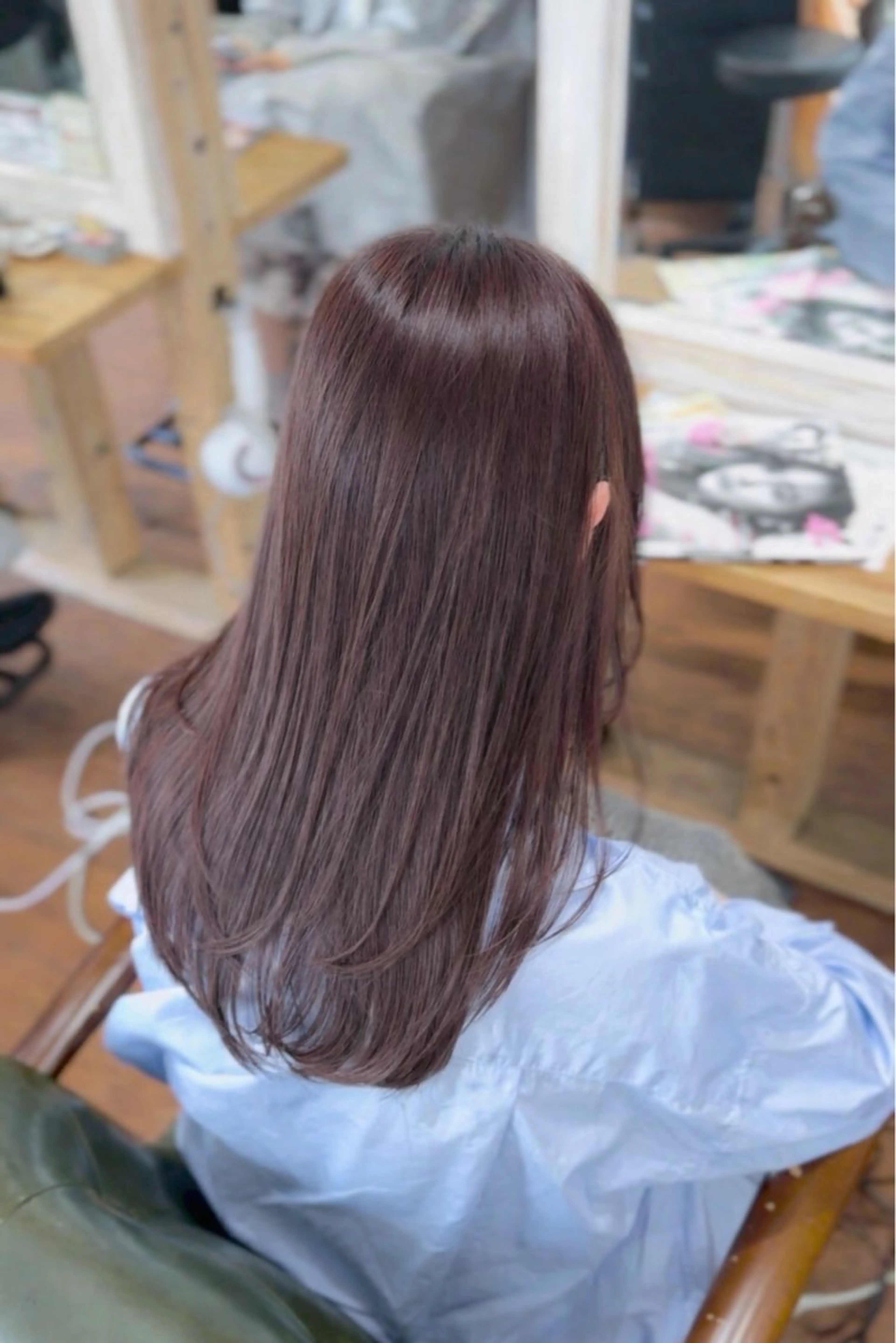 ロング 谷田部 紗和のヘアスタイル