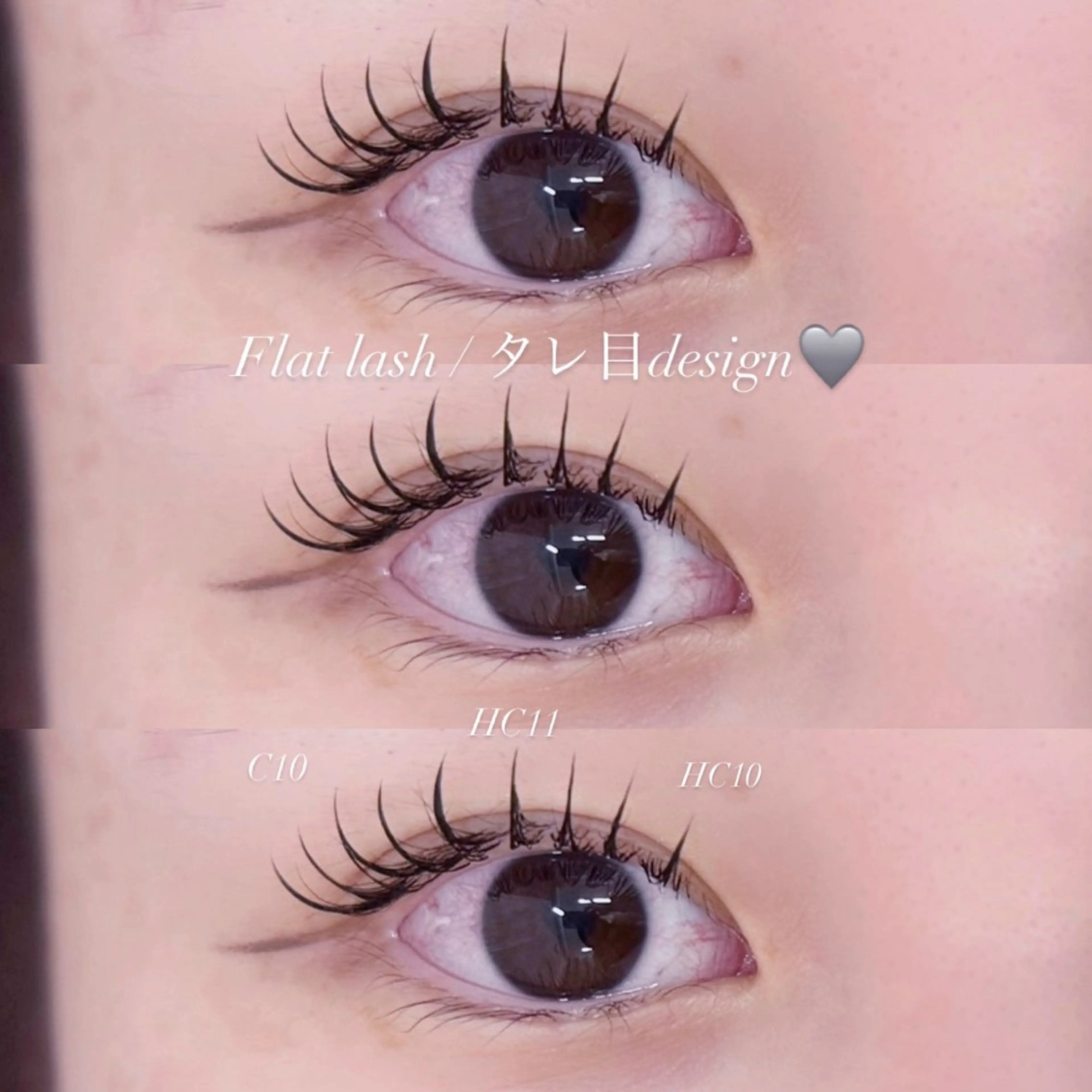 マツエク・マツパ マツパ 🩶KIREIE SAKURA🩶のマツエク・マツパデザイン