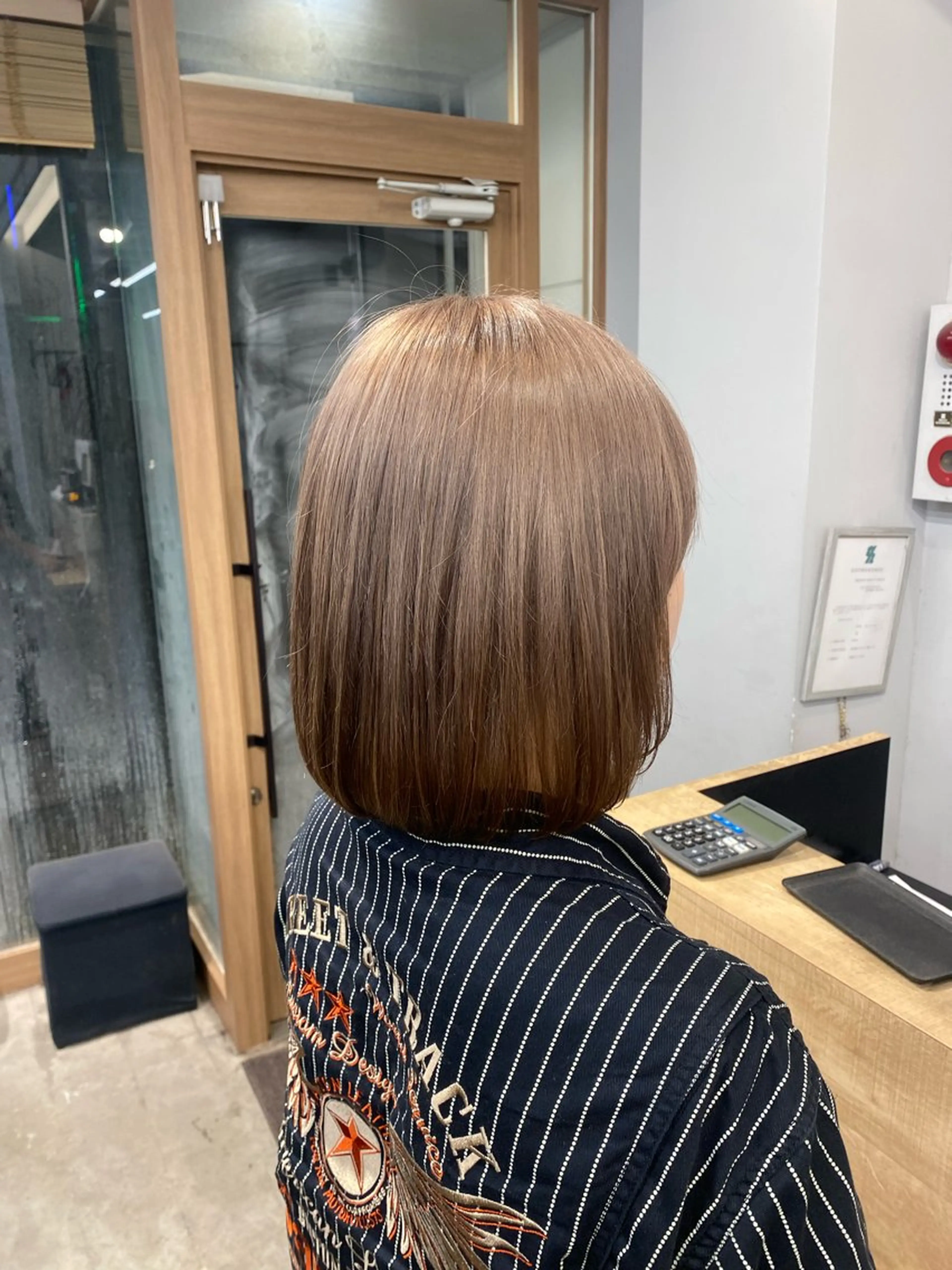 ショート カラー グレージュ 🐾Libero🐾 柏　KONOMIのヘアスタイル