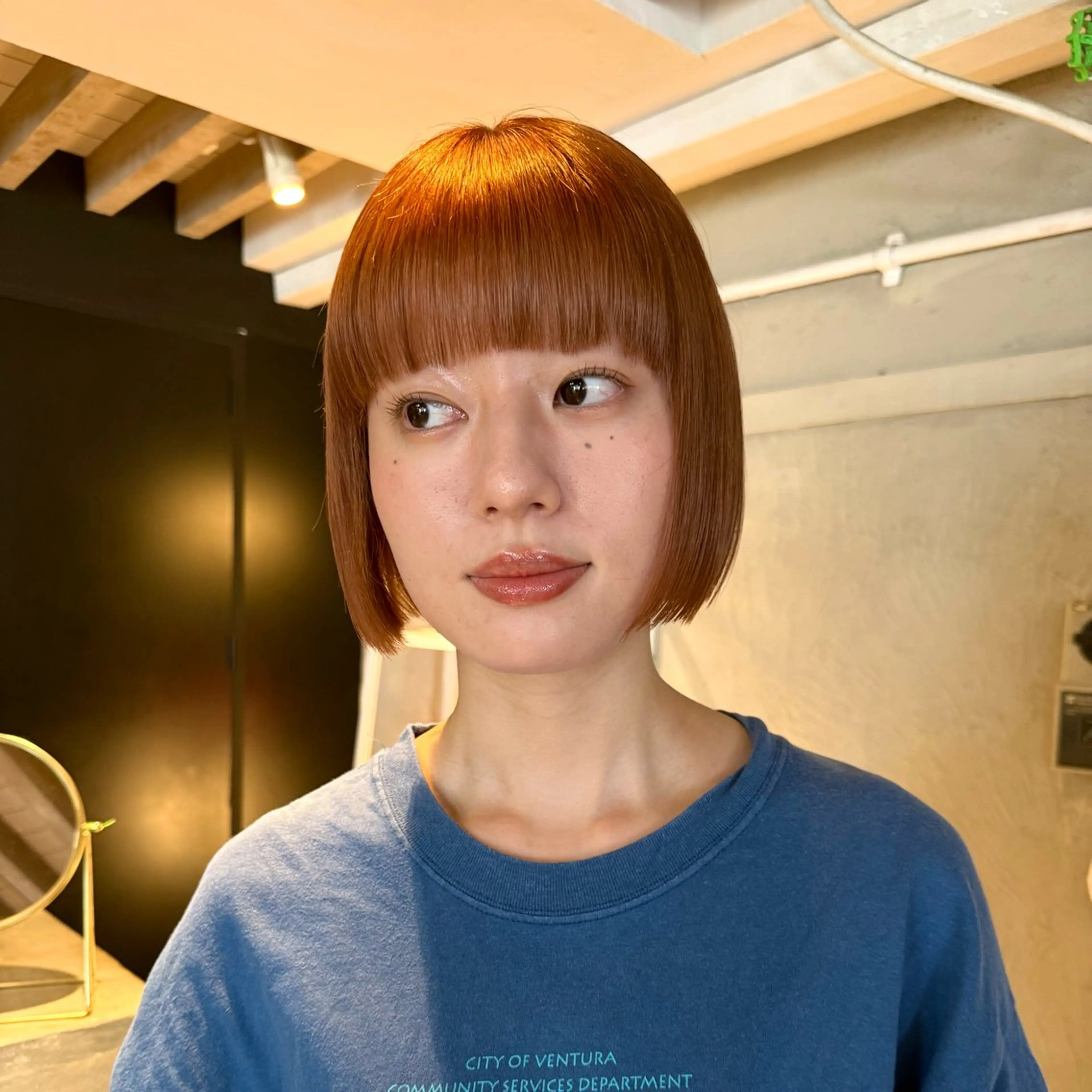 ショート カラー ヘアアレンジ 海外/ハイトーン🪽 ☯️ami☯️のヘアスタイル