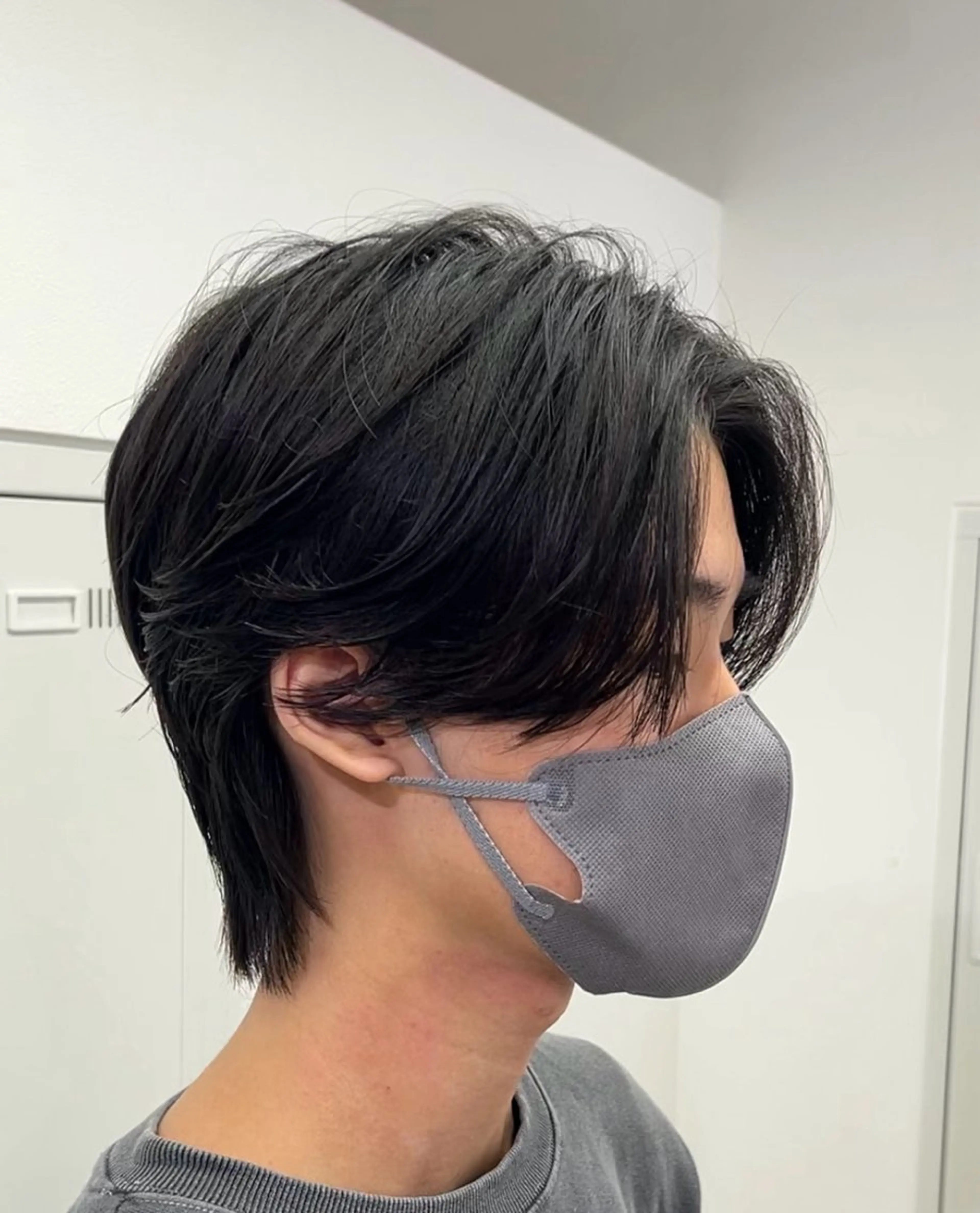 ミディアム パーマ メンズ カット パーマ ♠️メンズ特化／ 社 由樹♠️のヘアスタイル