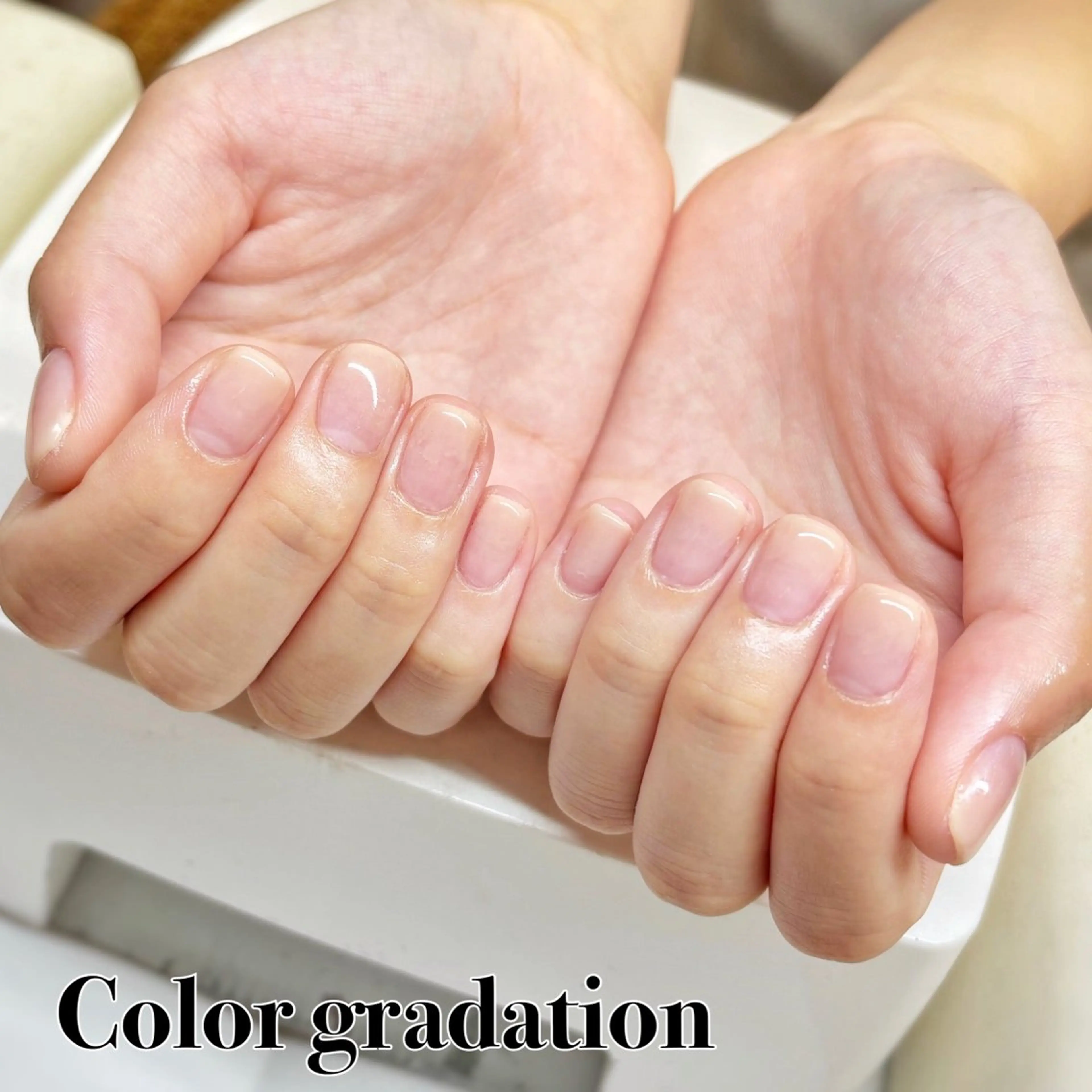 ネイル グラデーション ネイルサロンエーナイン本店所属・【モデル募集中】 hina🌼のネイルデザイン