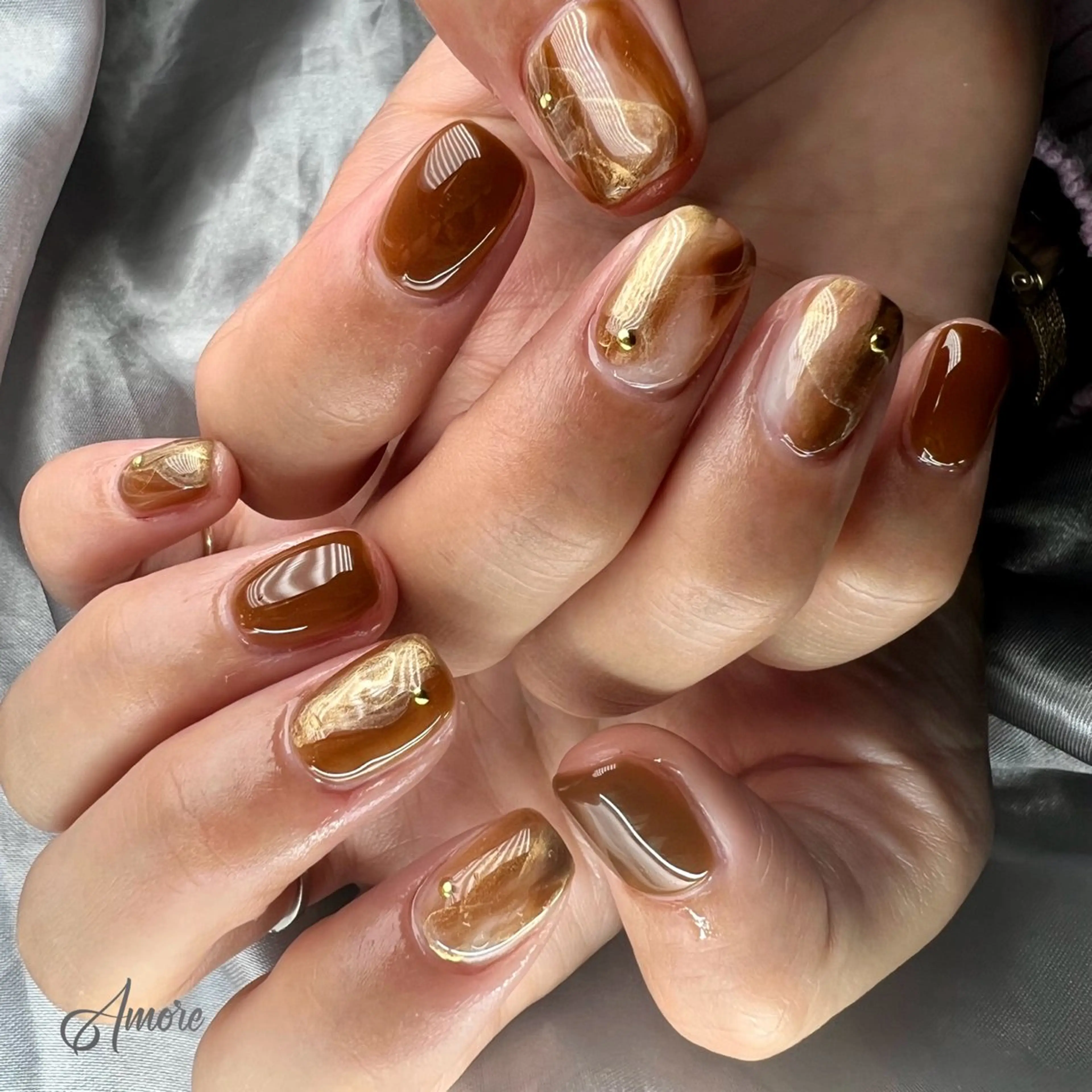 ネイル ジェルネイル 韓国ネイル パラジェル You kyehwaのネイルデザイン