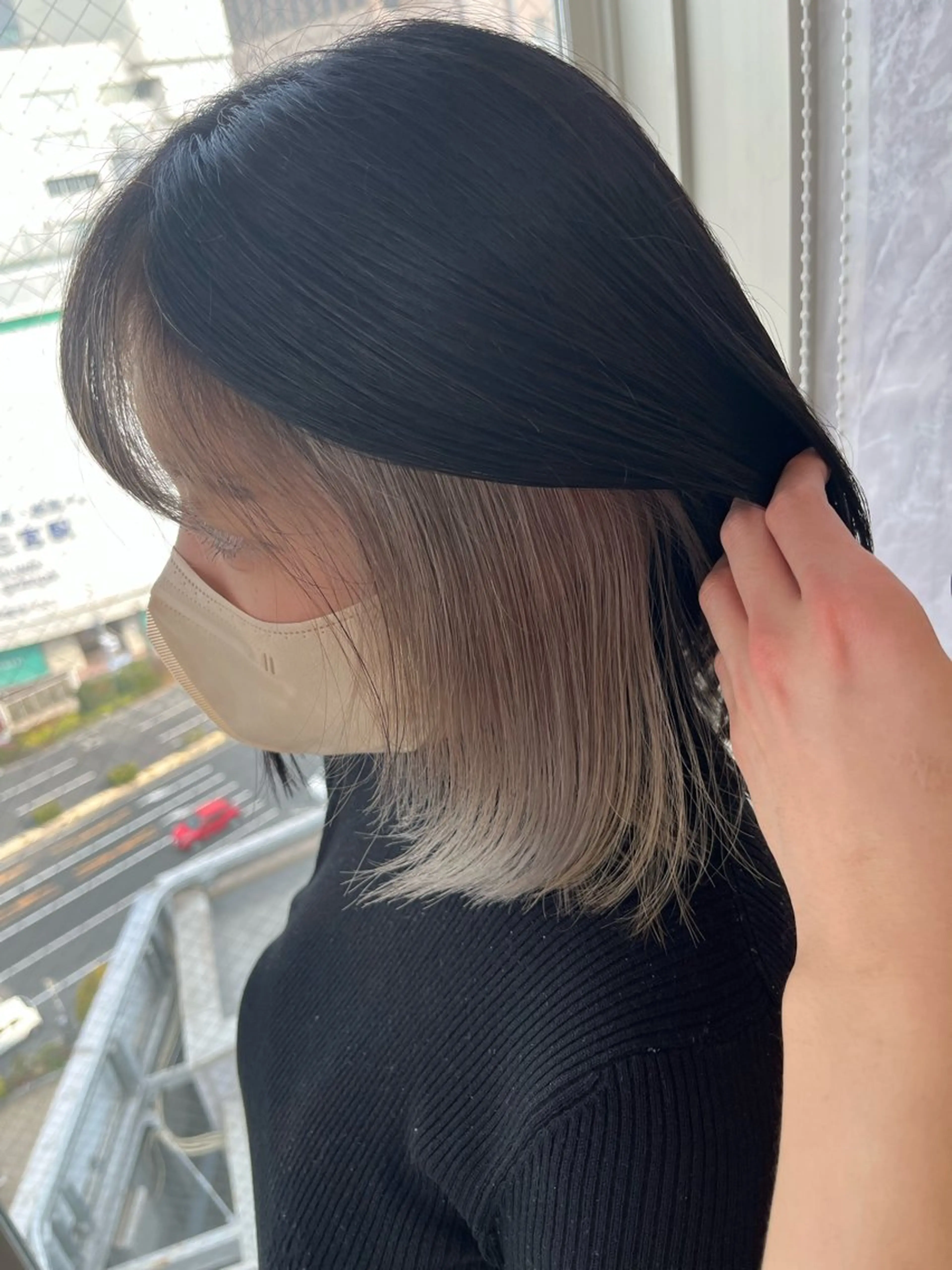 ミディアム ヘアカラー トリートメント 🏅EIGHT難波/ 【店長】タモツのヘアスタイル