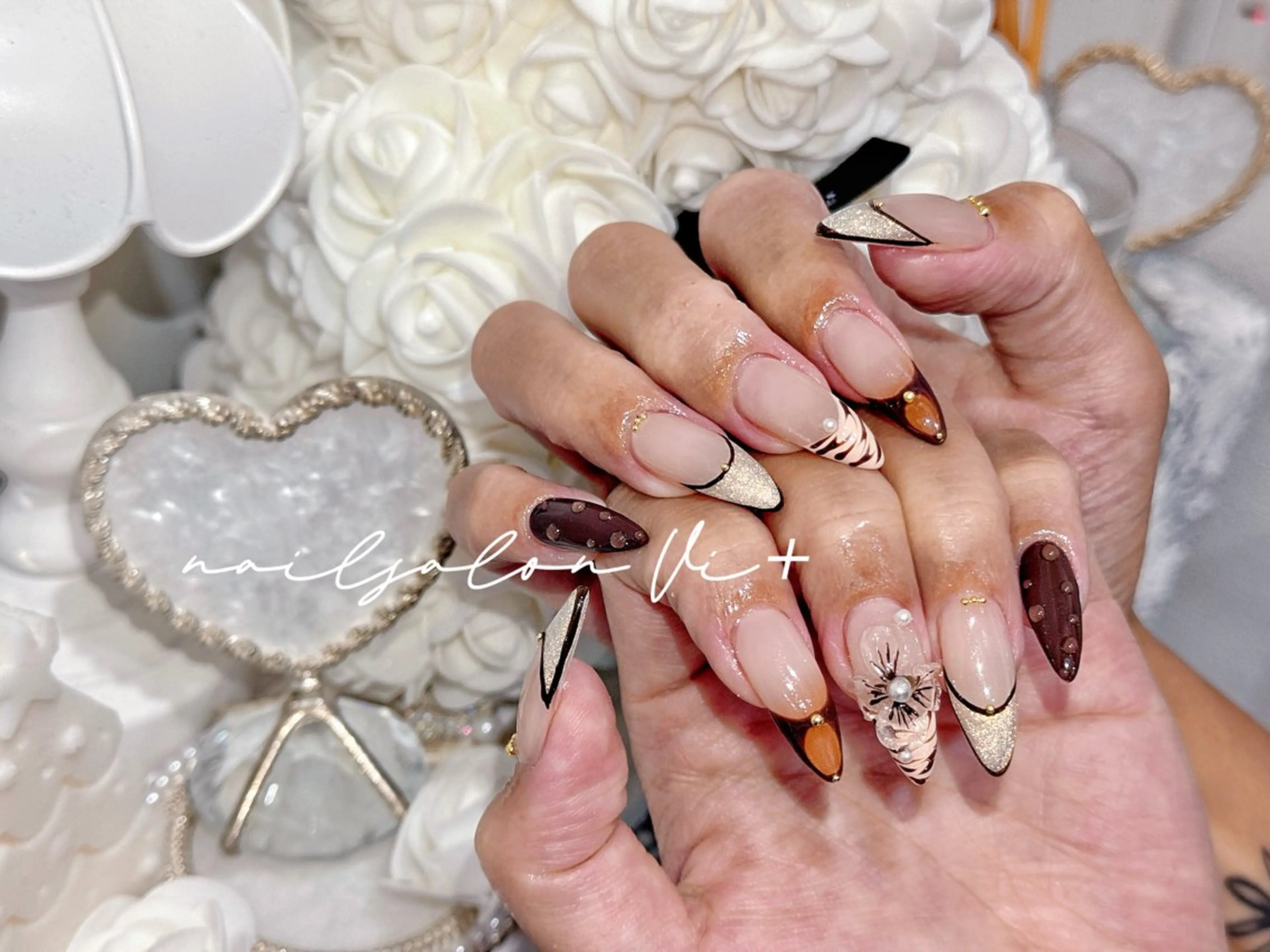 ネイル ハンドネイル ✨Nailsalon Vi+✨のネイルデザイン