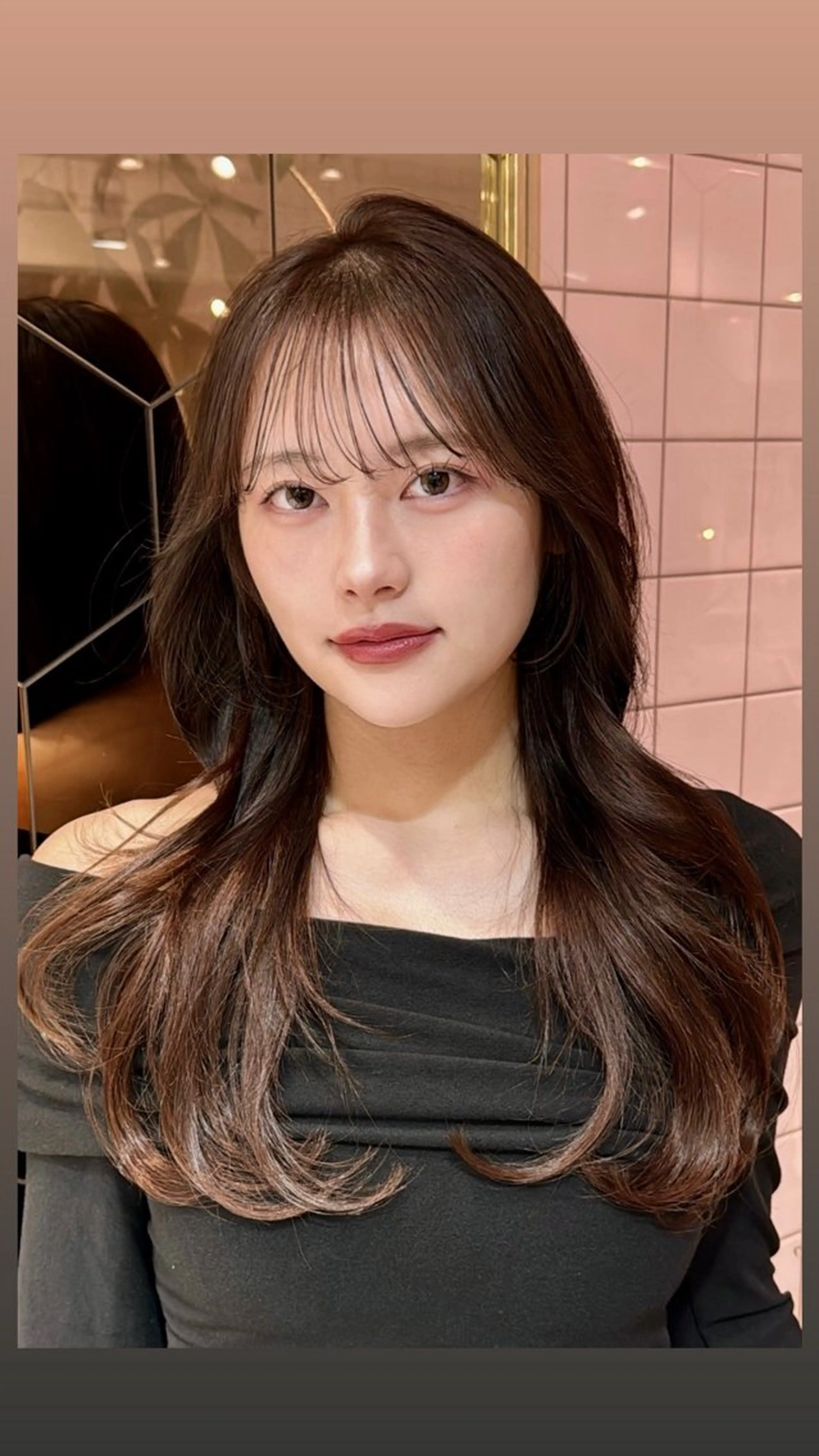 ロング 新宿/髪質改善/暖色 カラー/shiyuのヘアスタイル