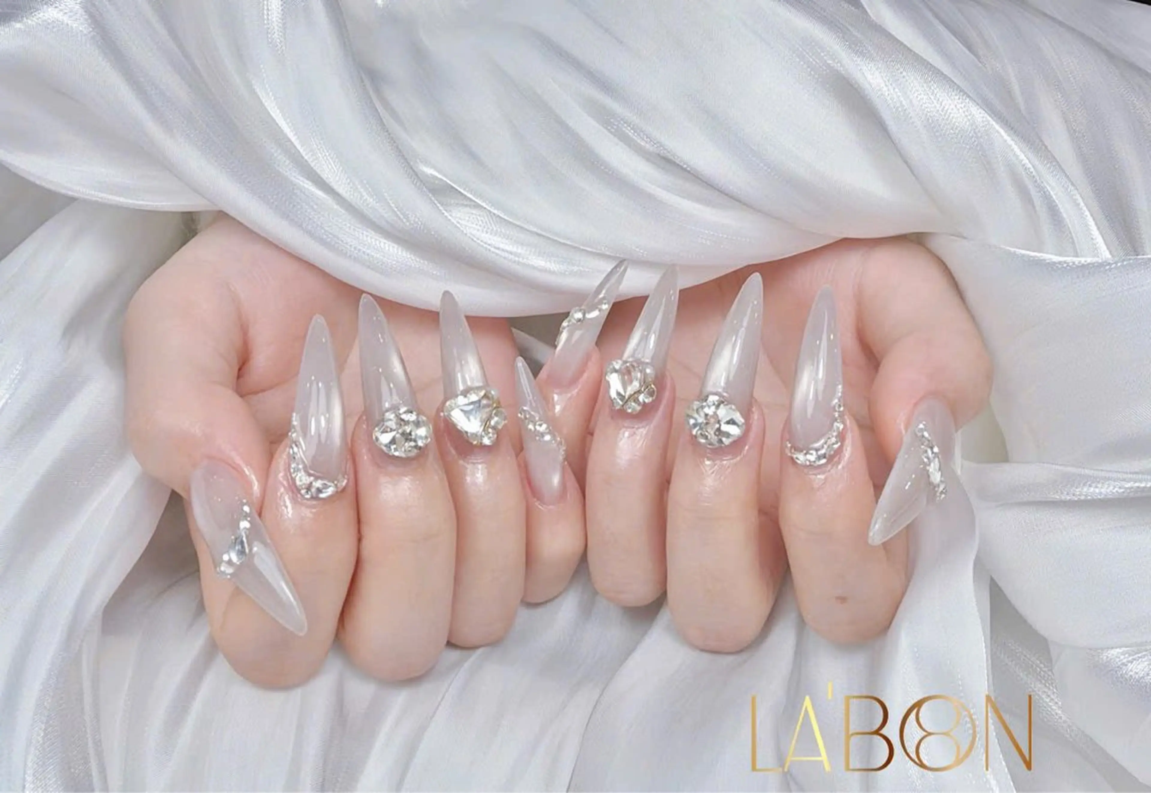 ロング Hana✴︎ Labon Artのネイルデザイン