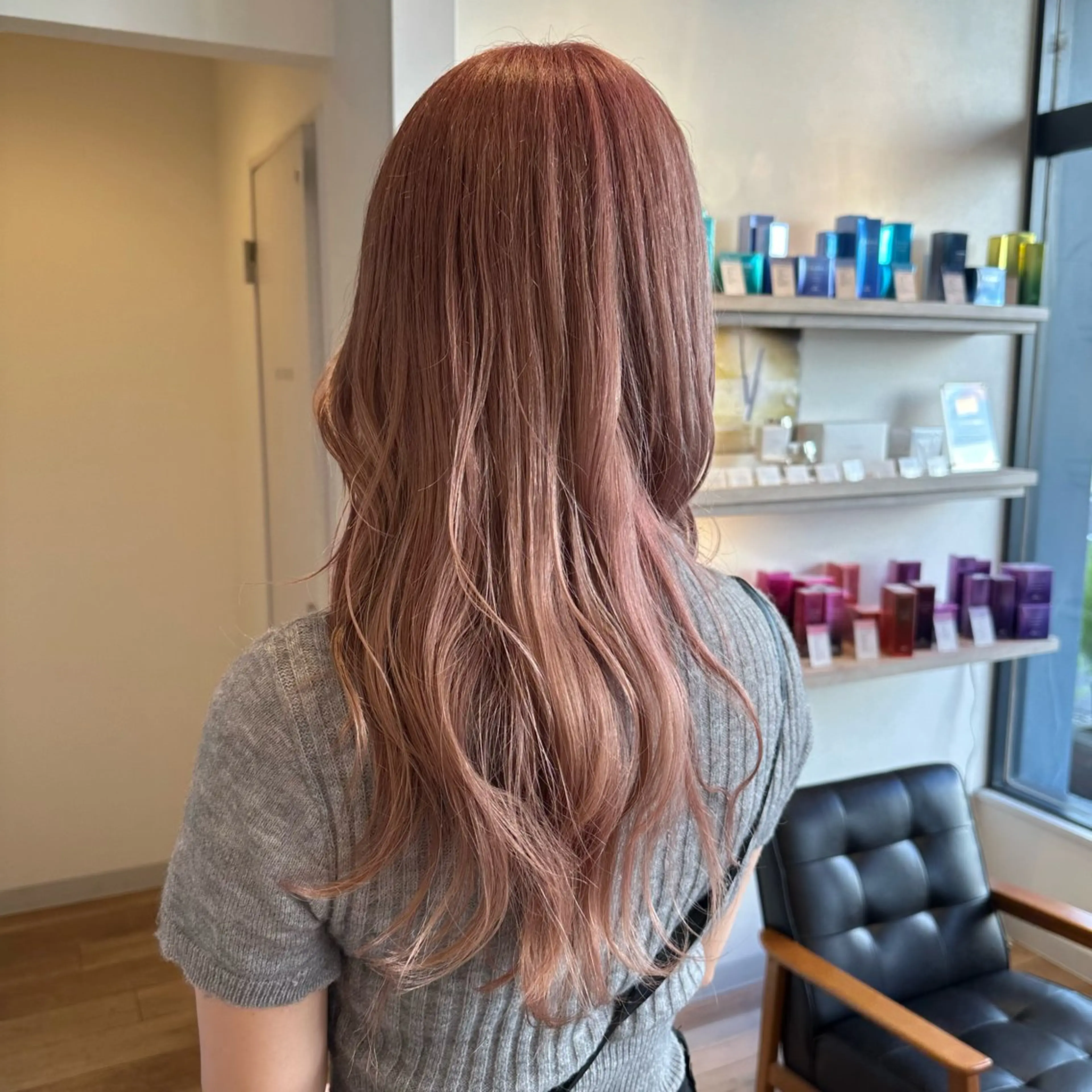 ロング カラー ピンクカラー FADELESS《フェイドレス》所属・🦋韓国モテカラー 🦋𝕐𝕌𝕀のヘアスタイル