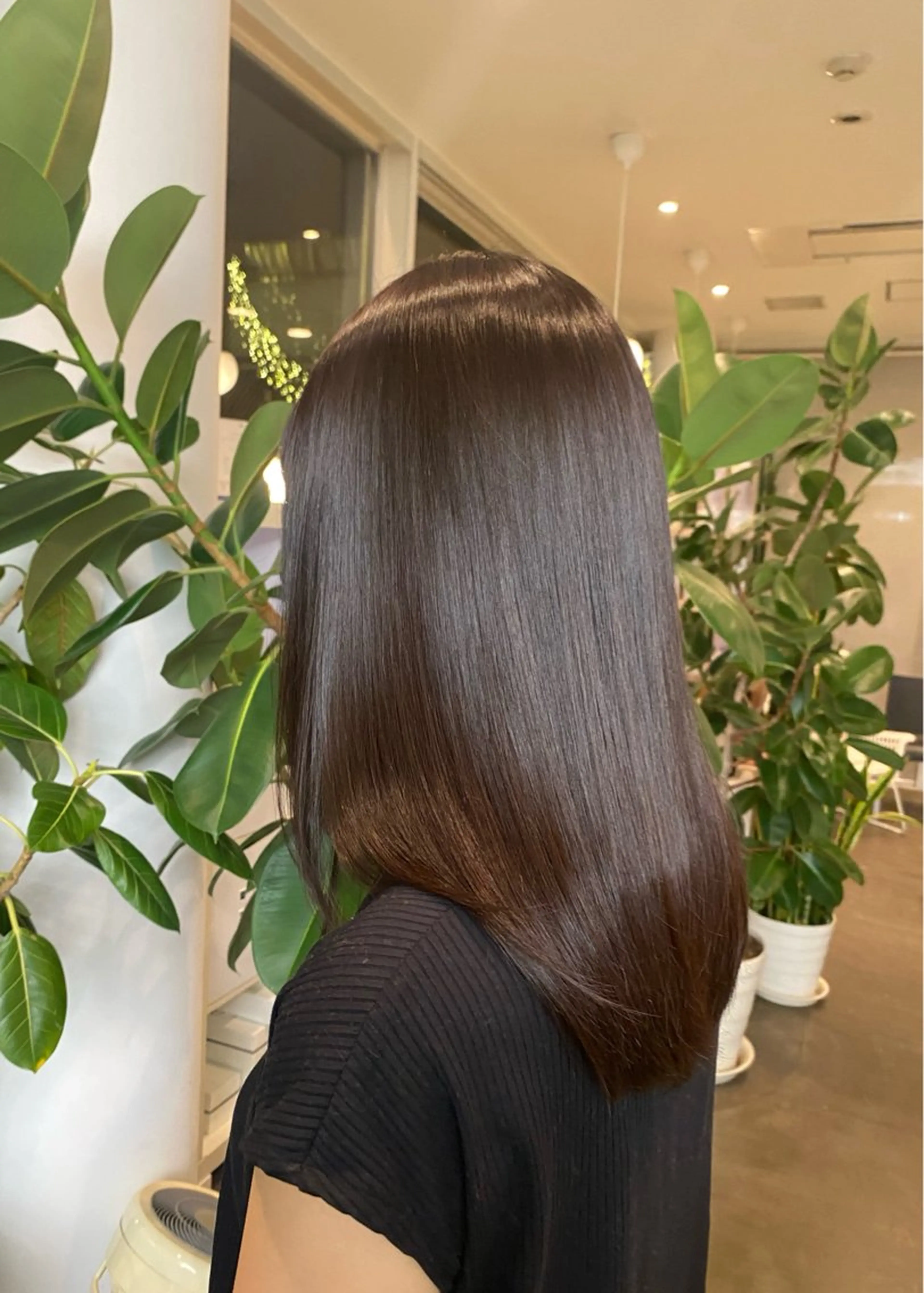 ミディアム カラー ブラウンカラー 透明感カラー DIFINOaoyama所属・🎧ayaka/ボブ /透明感カラー🩵のヘアスタイル