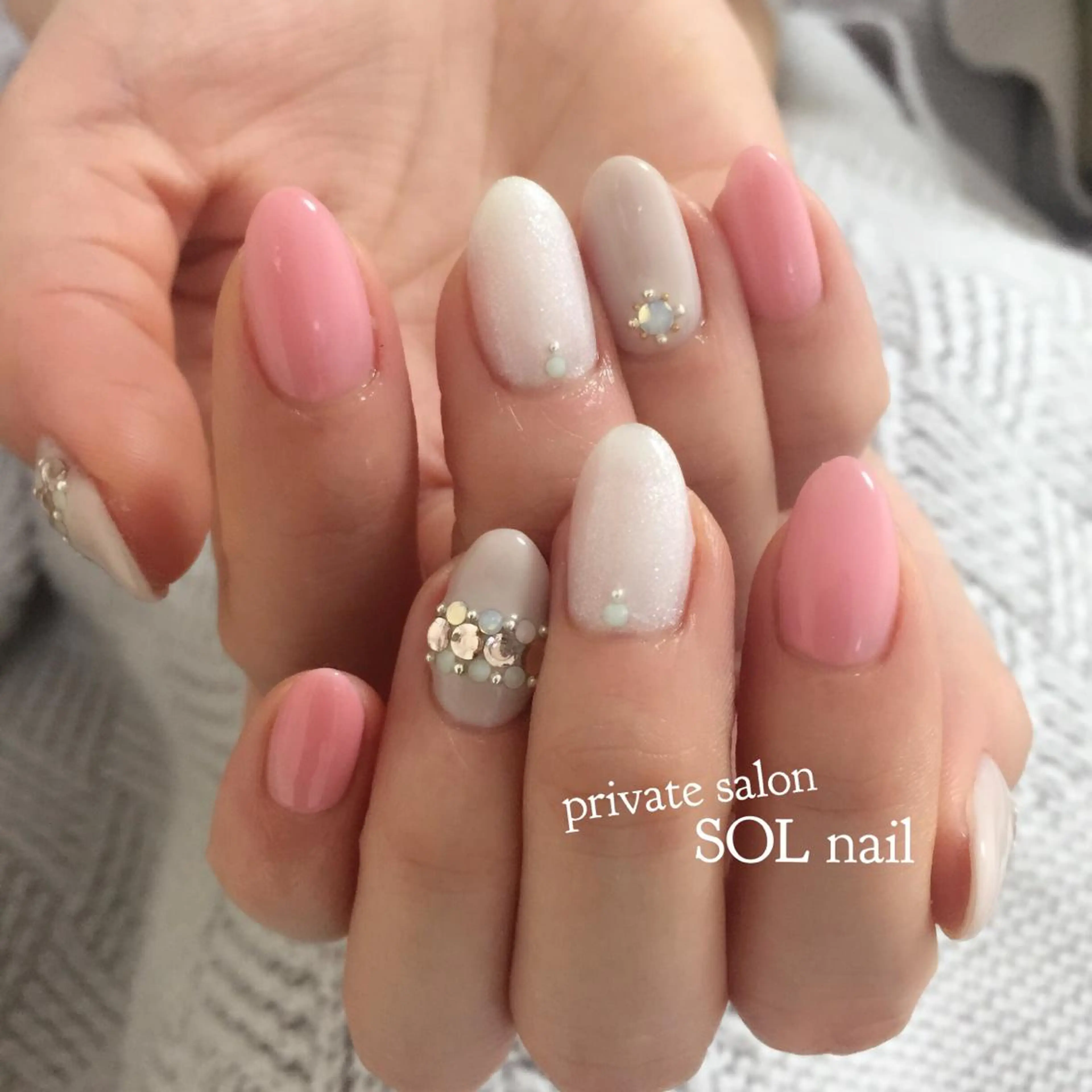 ネイル ハンドネイル SOL NAILのネイルデザイン