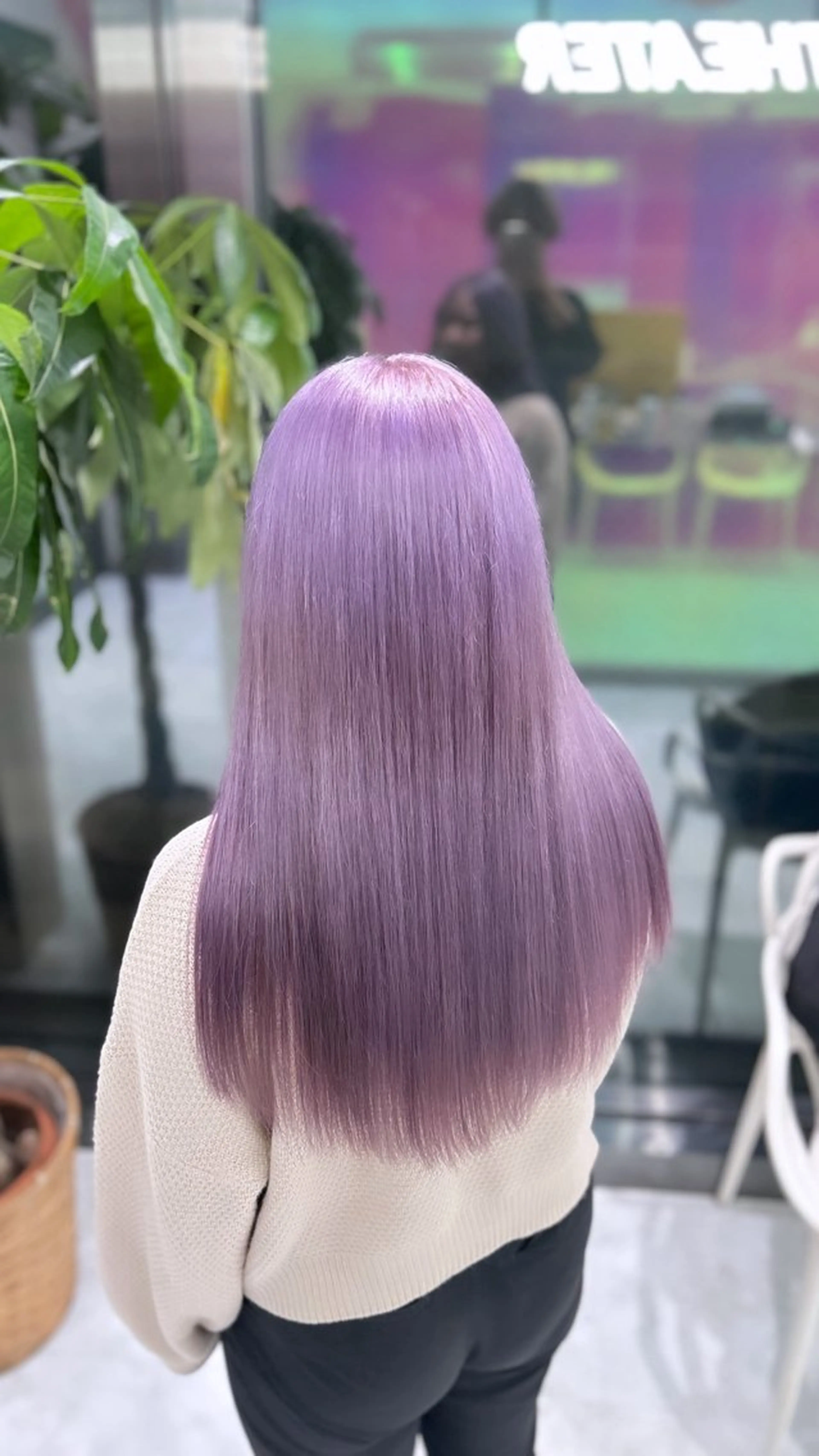 ロング ヘアカラー トリートメント SALOWIN札幌大通店所属・‎🤍札幌ハイトーン 🤍シンゴのヘアスタイル