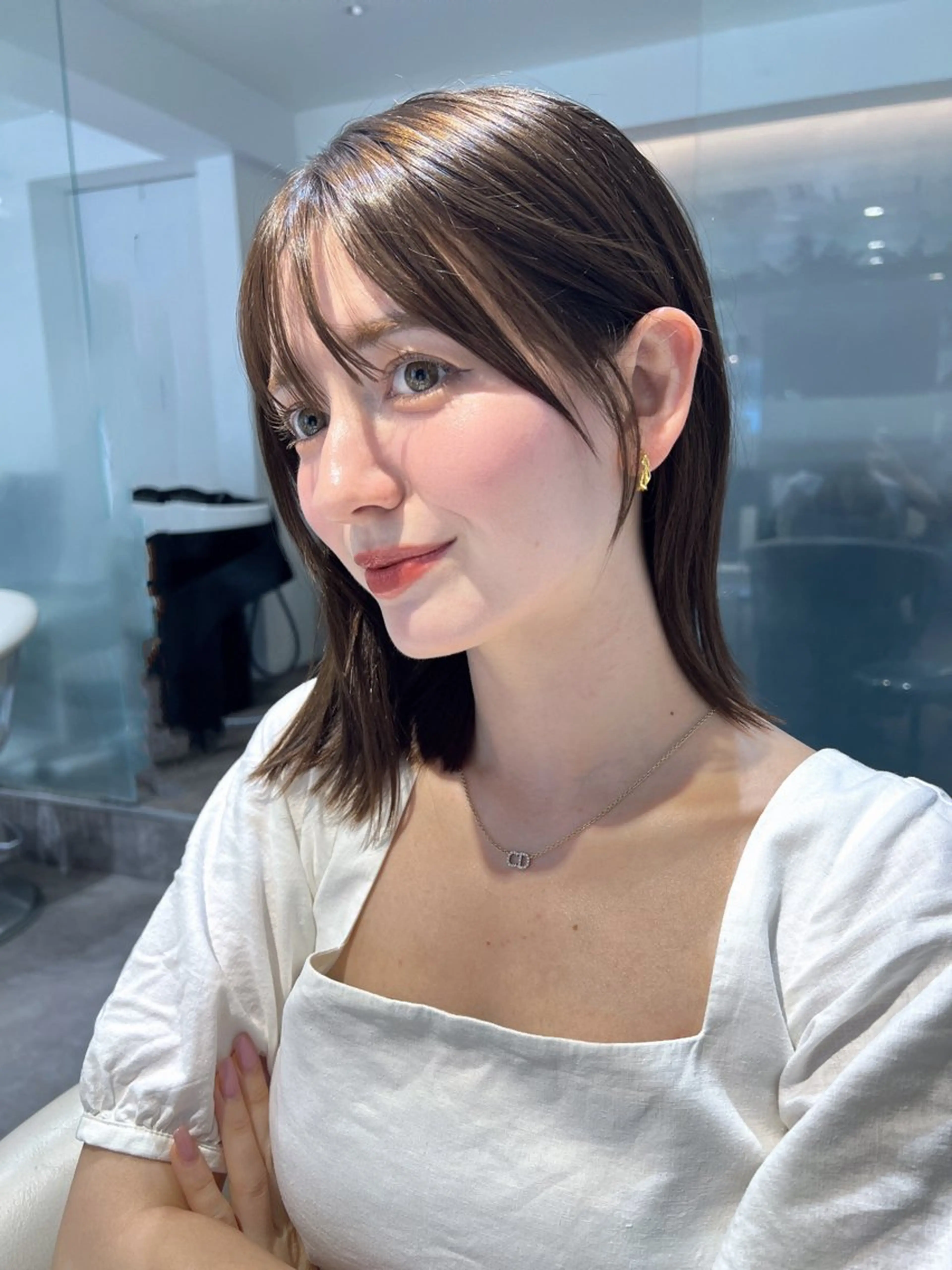 ミディアム カラー カット ヘアカラー トリートメント 💎透明感カラー特化 💎TAISEIのヘアスタイル