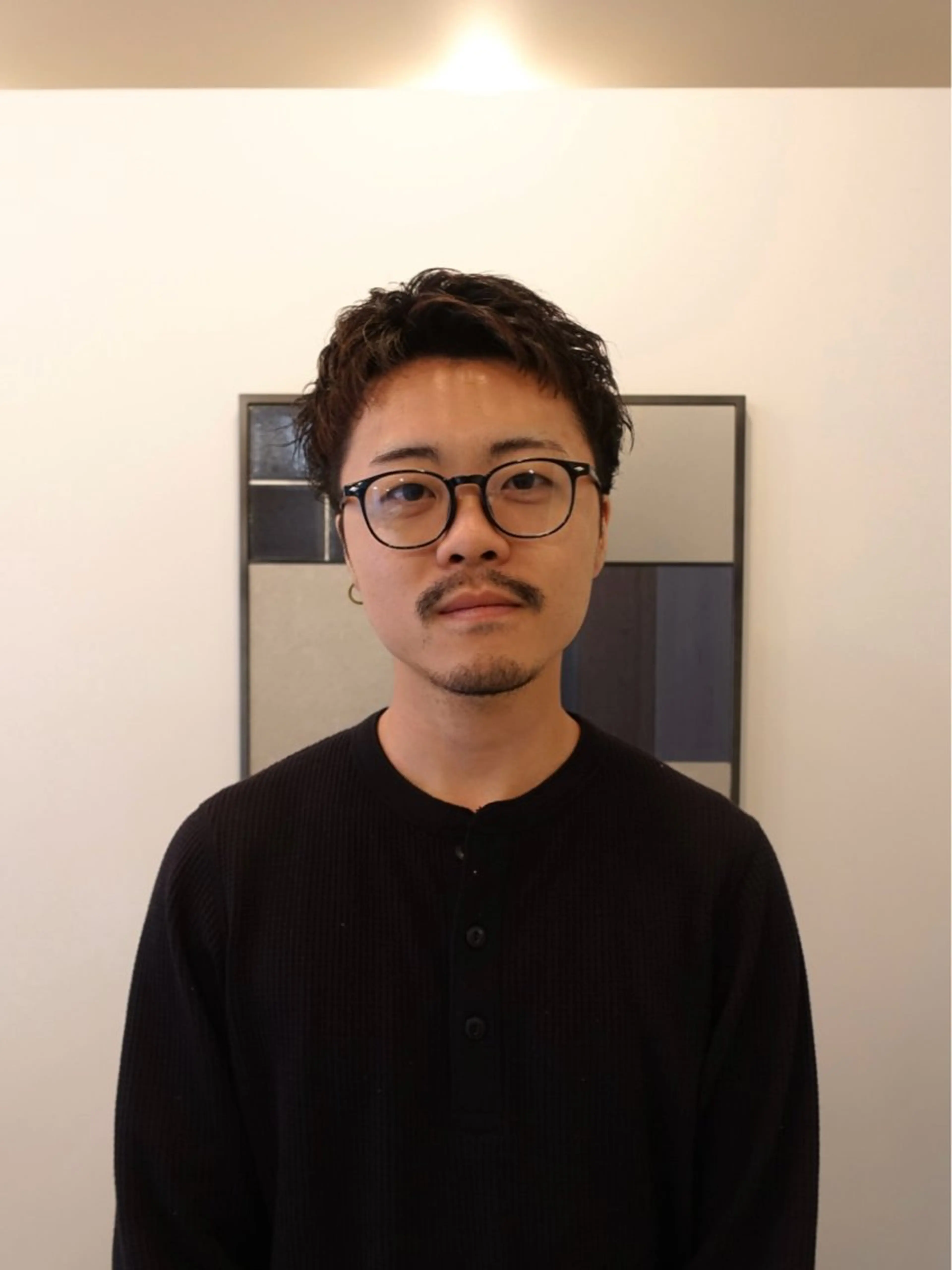 ショート メンズ ショートヘア unfeigned02所属・おーした /カットモデル伏見栄のヘアスタイル