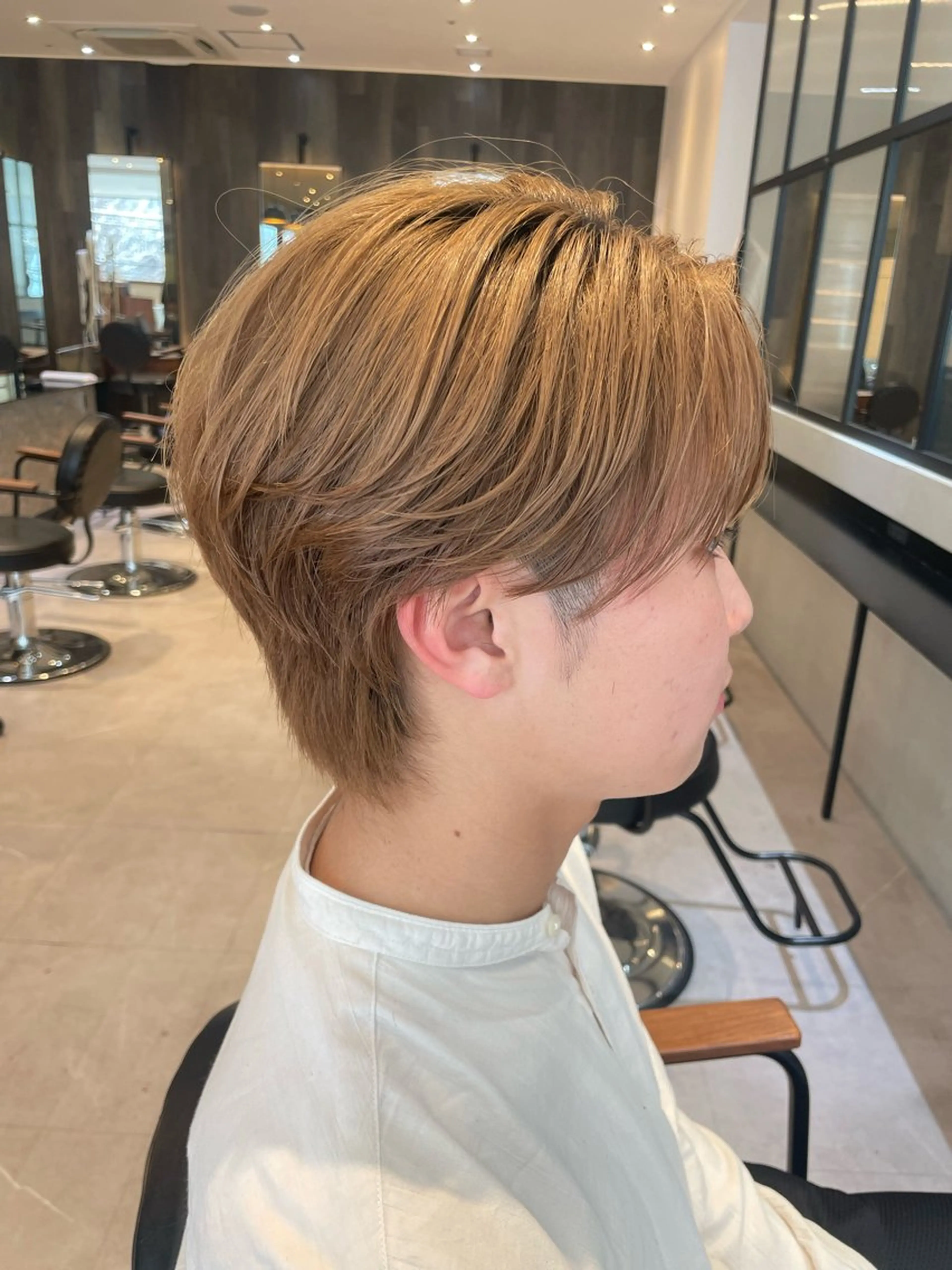 メンズ 韓国ヘア/そら レイヤー透明感カラーのヘアスタイル