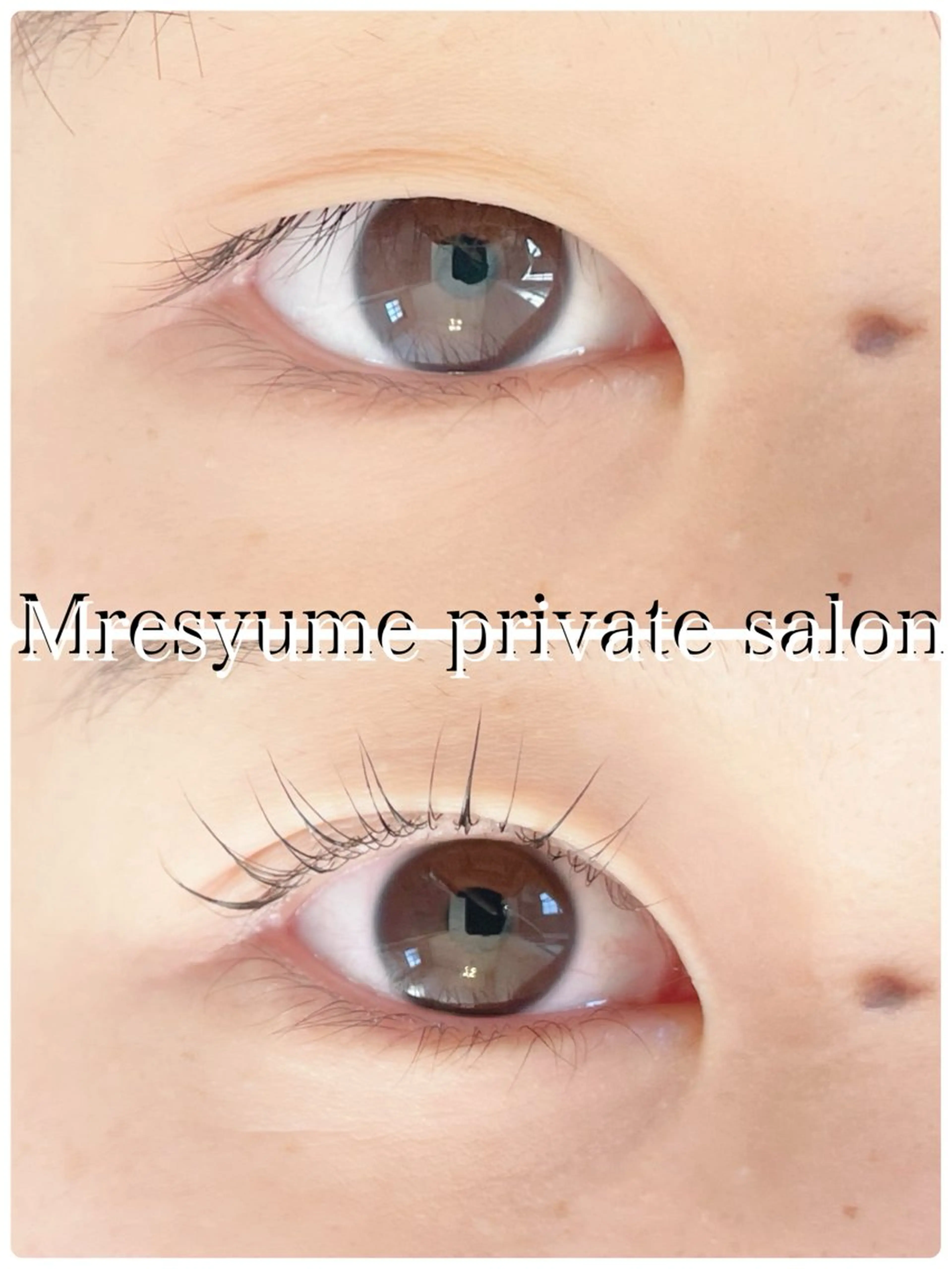 マツエク・マツパ マツパ Mresyume MAYUのマツエク・マツパデザイン