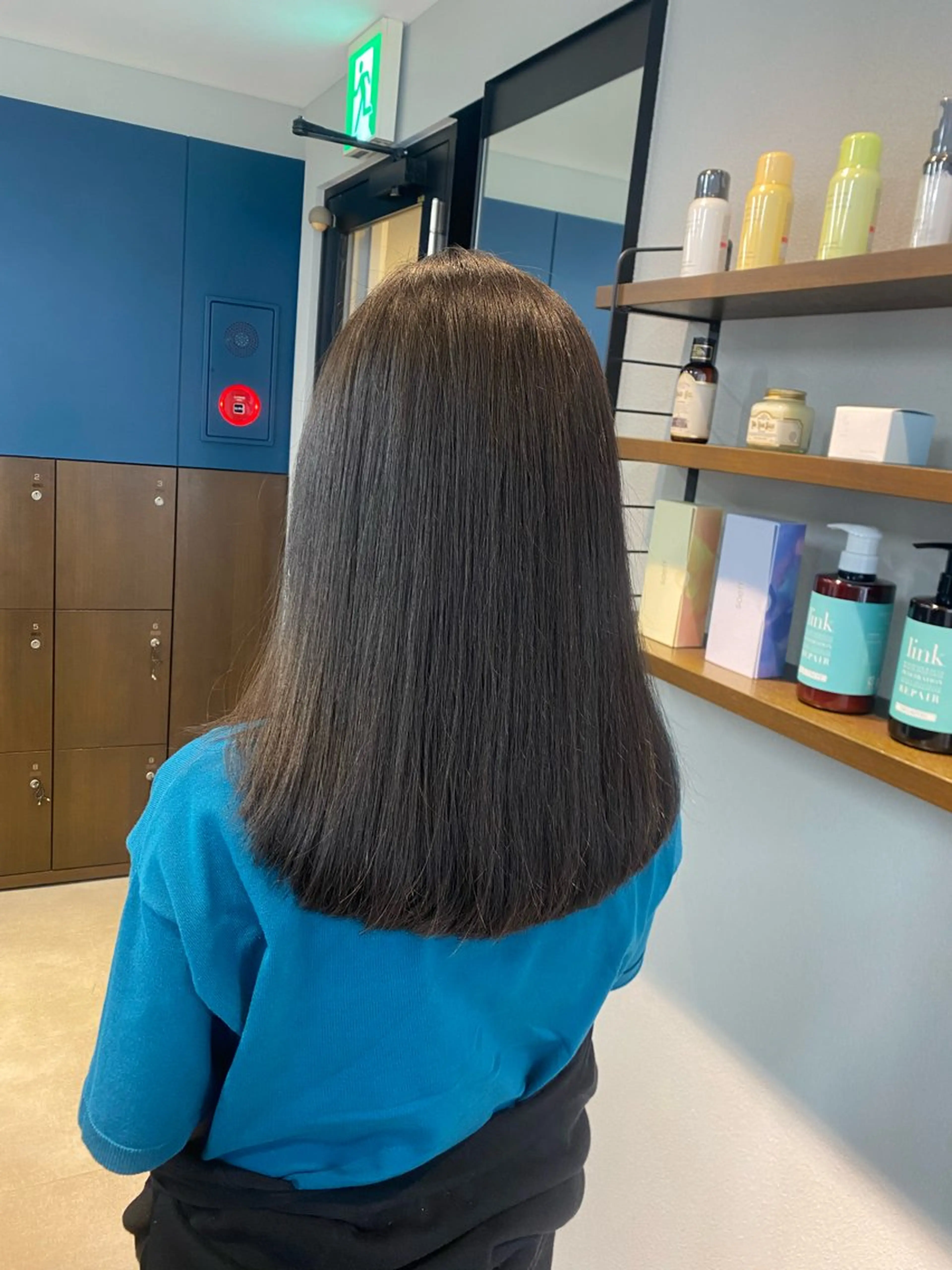 ミディアム カット 縮毛矯正 トリートメント 🦄艶髪育毛🌟毛髪 の医者/カット/駒井のヘアスタイル