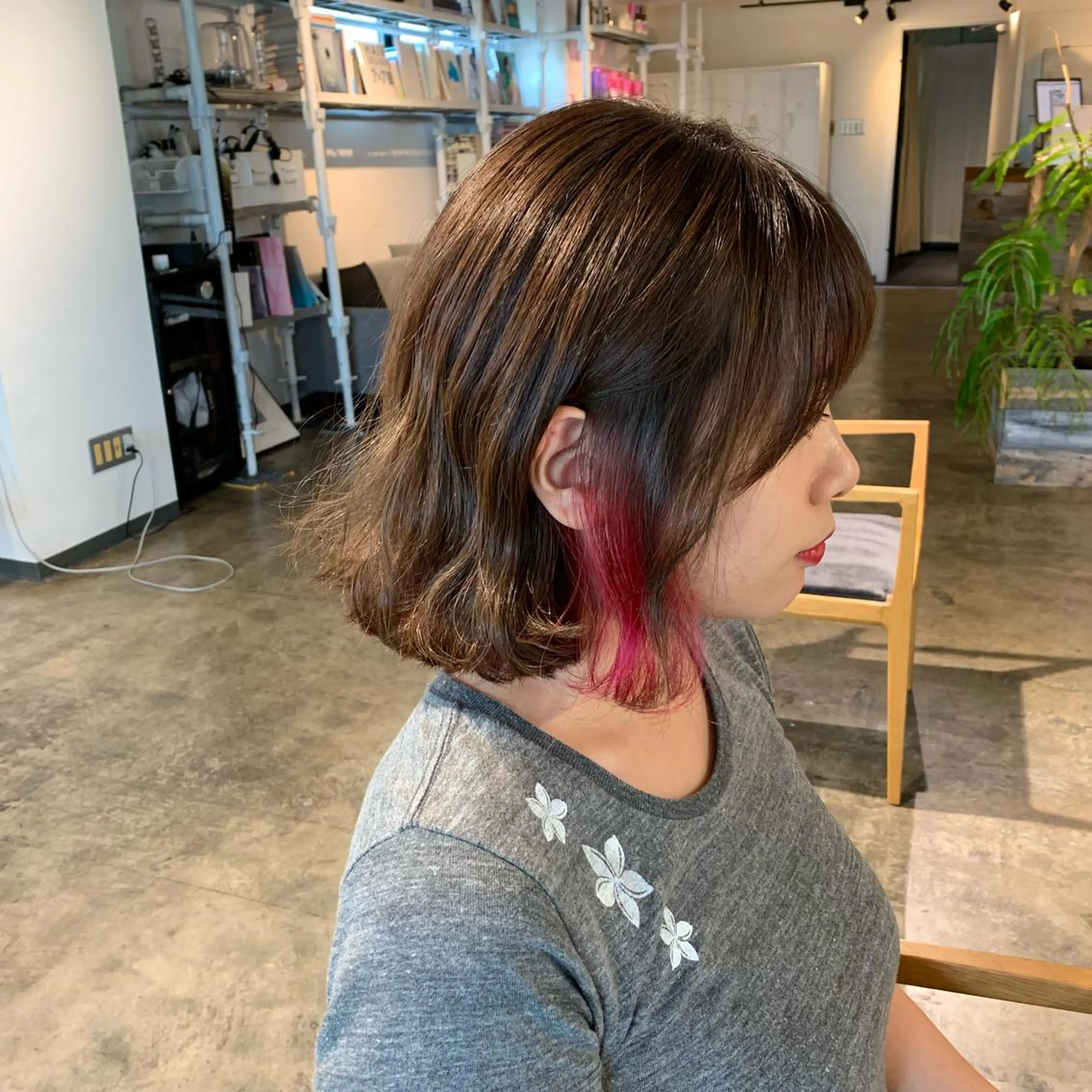 ミディアム カラー 🌈ディレクター🌈 徳松優希のヘアスタイル