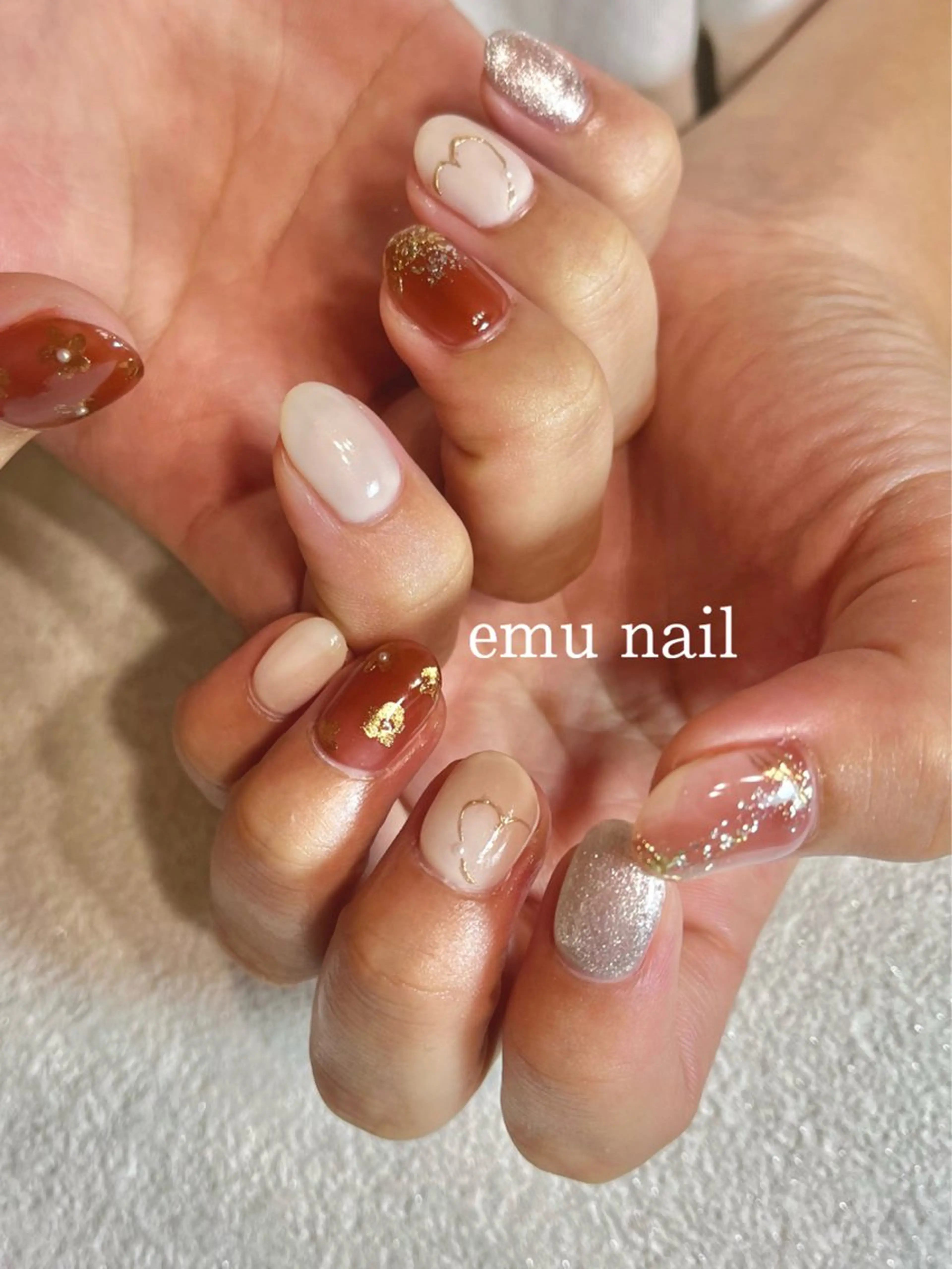 ネイル emu nail yuのネイルデザイン