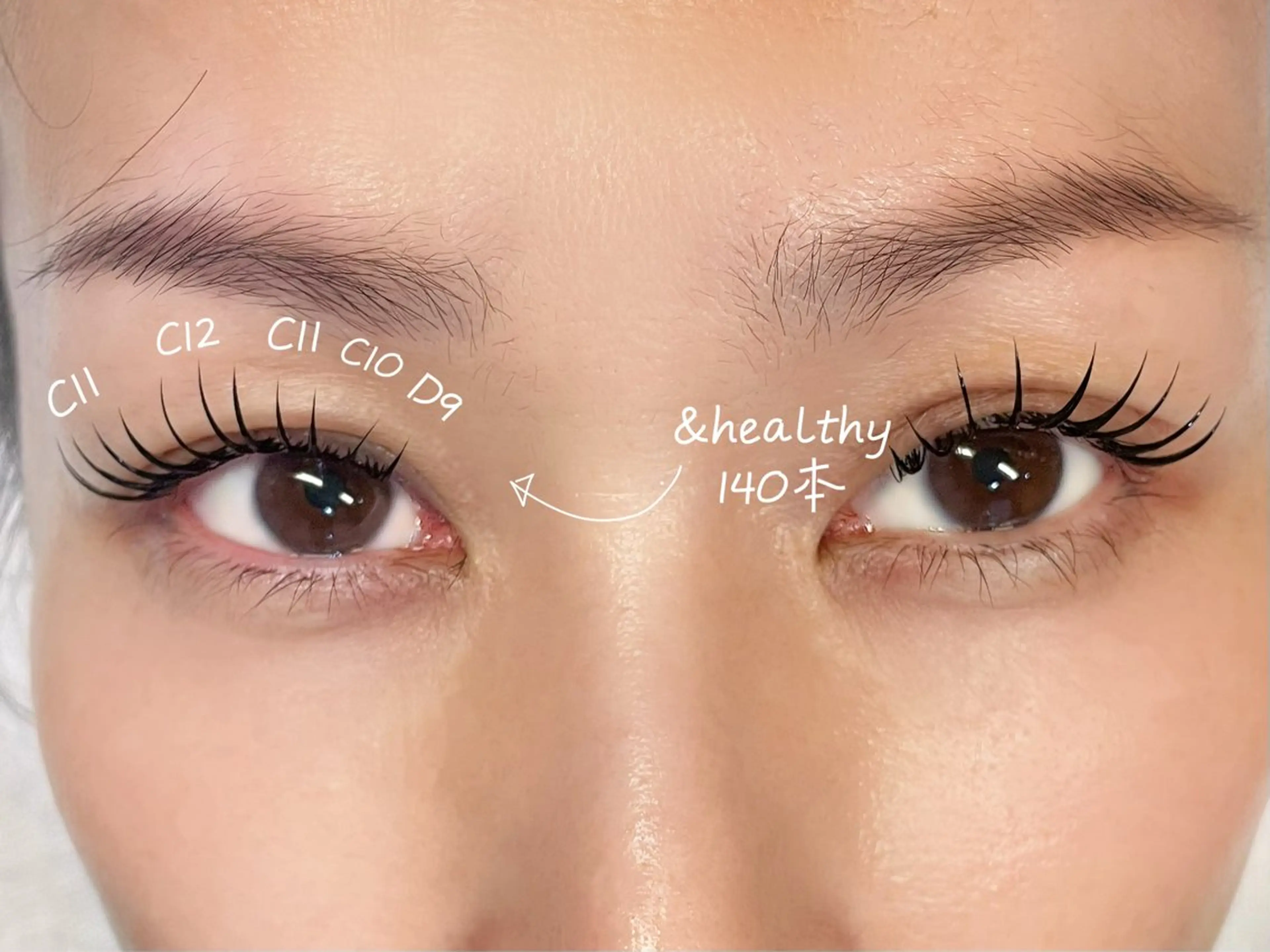 マツエク・マツパ feliz eyelash所属・おざき ゆきののマツエク・マツパデザイン