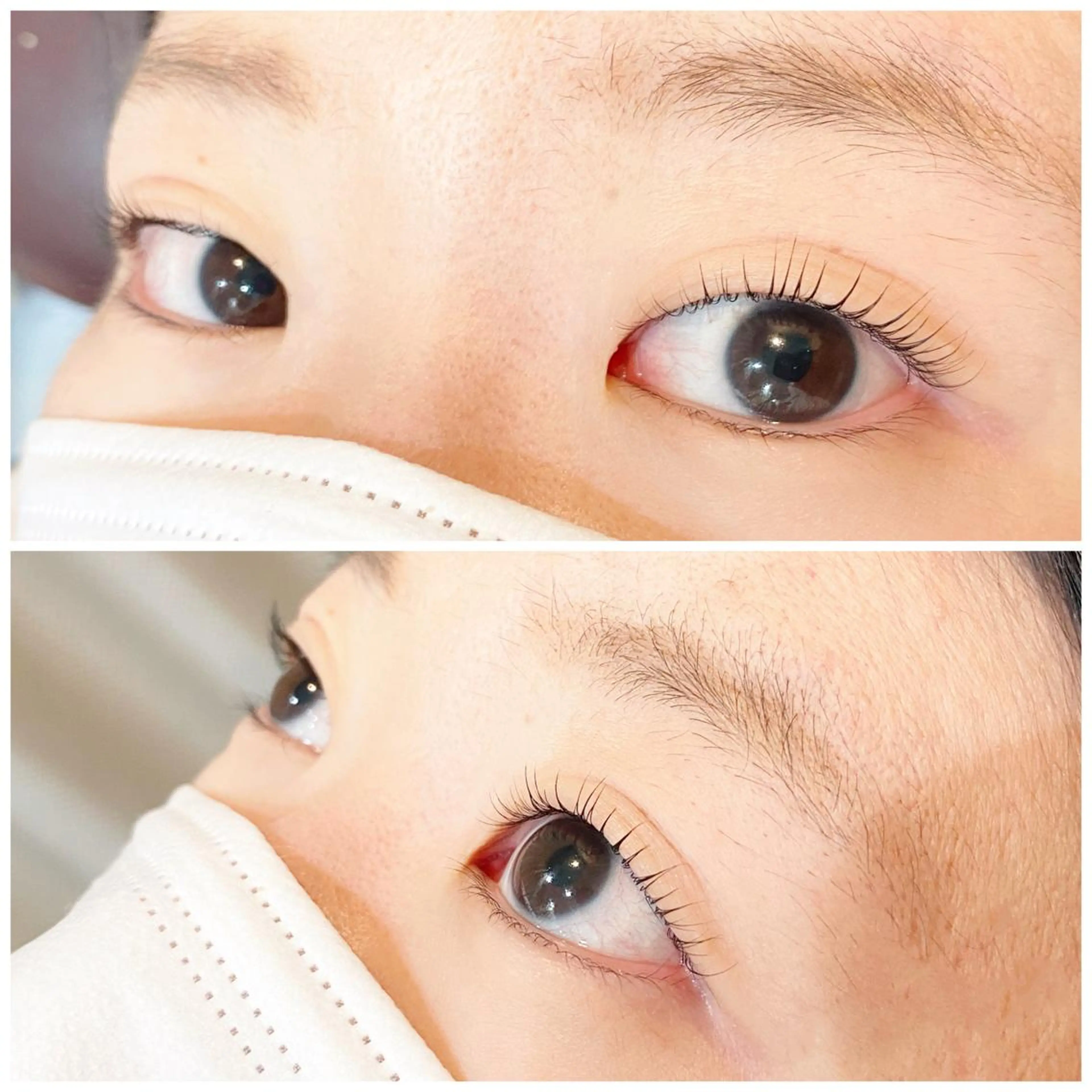 マツエク・マツパ 一重×まつ毛パーマ 椿 優花のマツエク・マツパデザイン