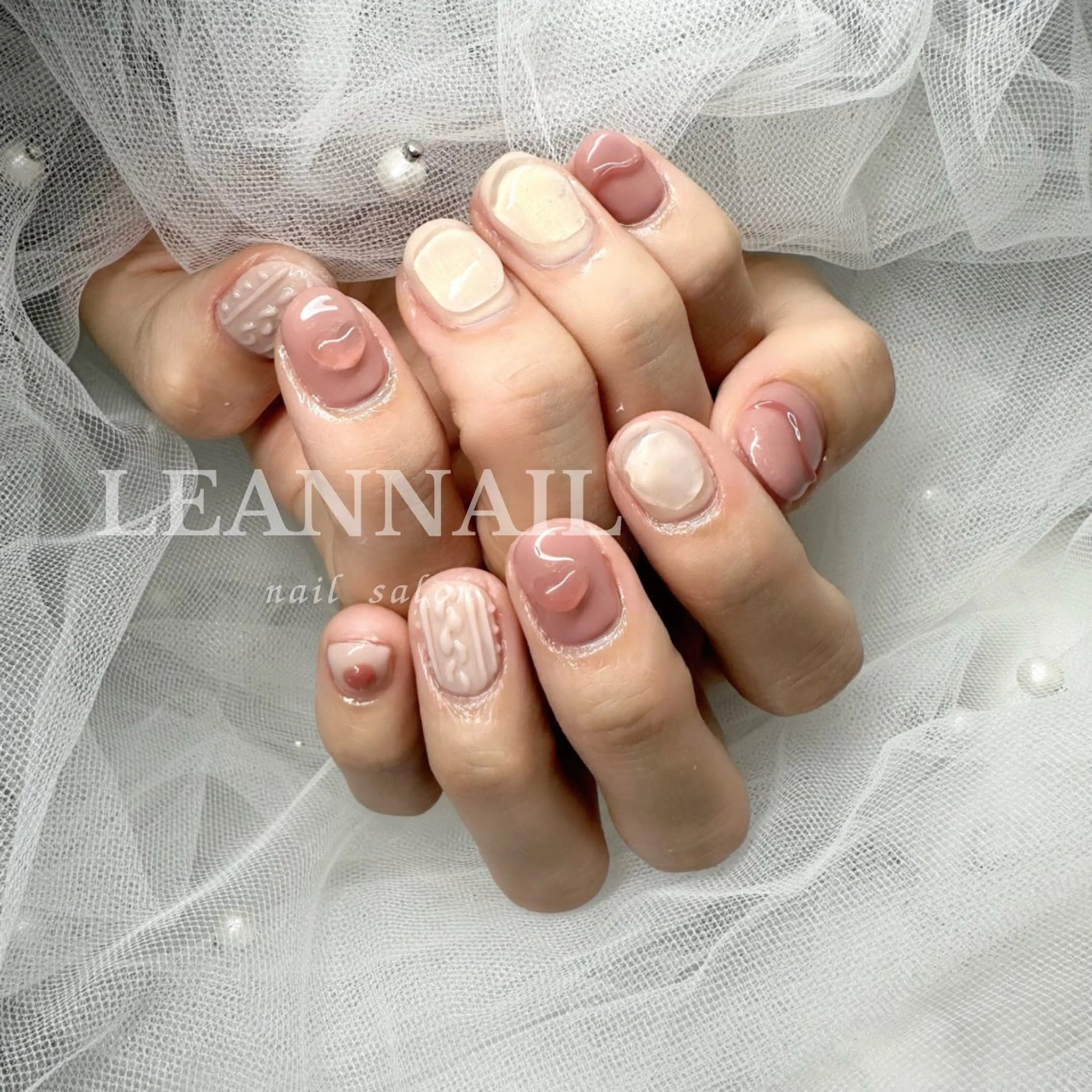 ネイル ハンドネイル Lean Nail所属・Lean Nail ayuのネイルデザイン