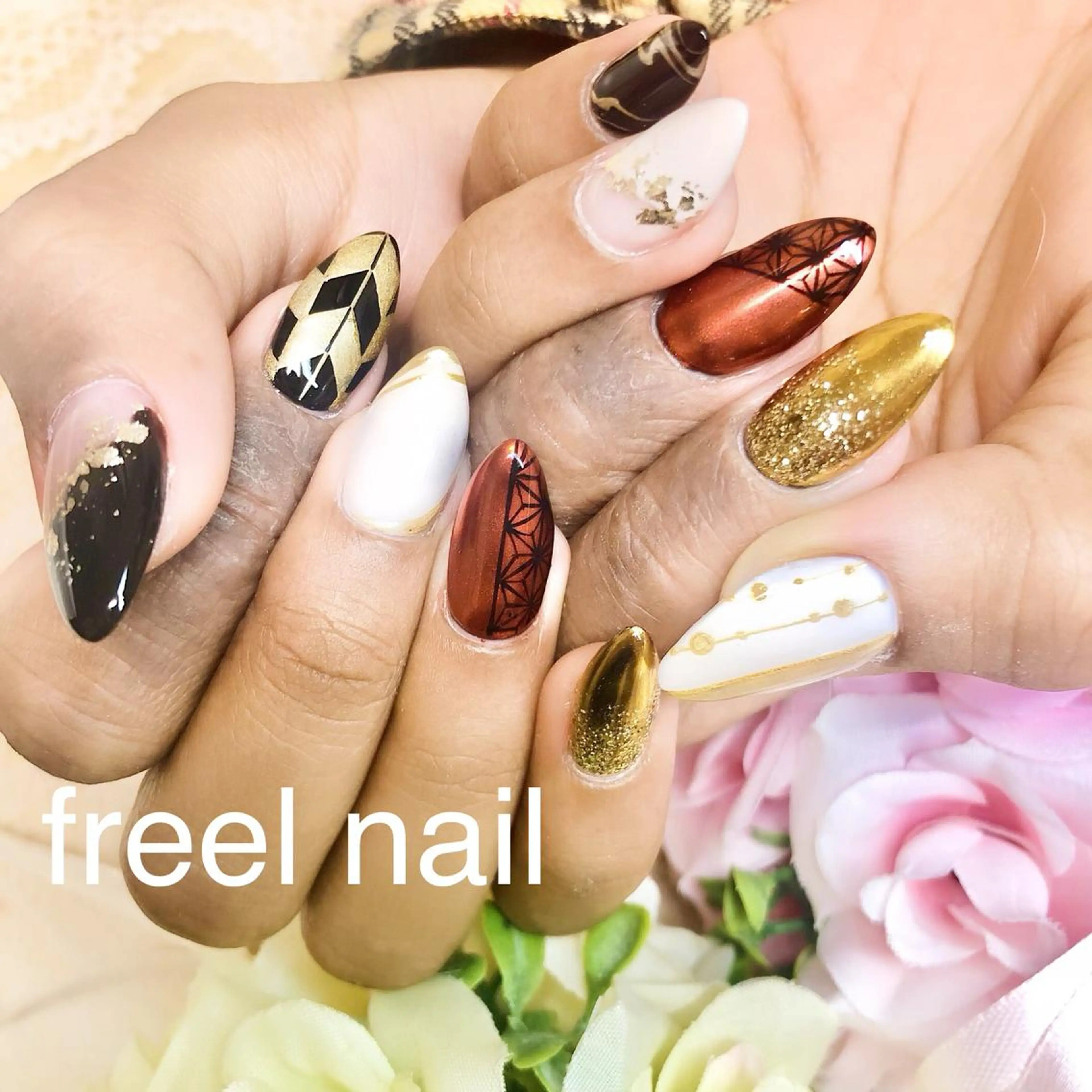 ネイル ハンドネイル freel Beautyのネイルデザイン